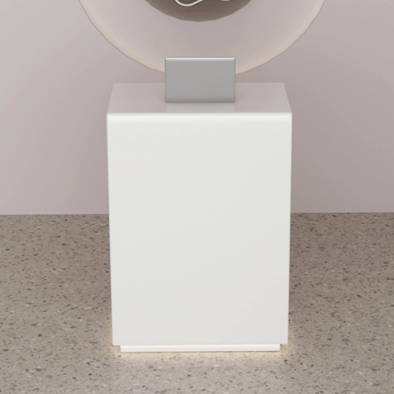 Mini bancone Reception Moderno con Ripiani e cassetti per la Vendita, Piccolo banco Cassa per Guida alla Spesa, bancone Bar Semplice Verniciato per Area Reception, bancone Vendita Compatto p