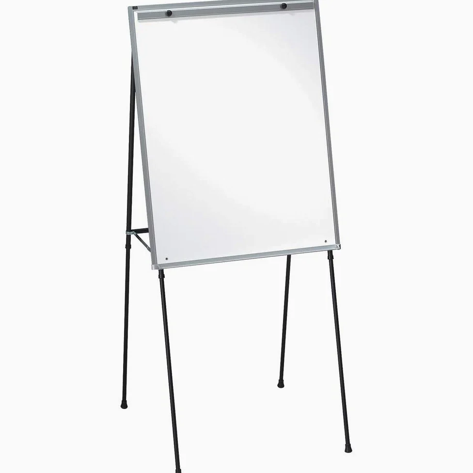 Lorell - Cavalletto per display a secco con piedini in gomma, da 100 a 170 cm, colore: Nero