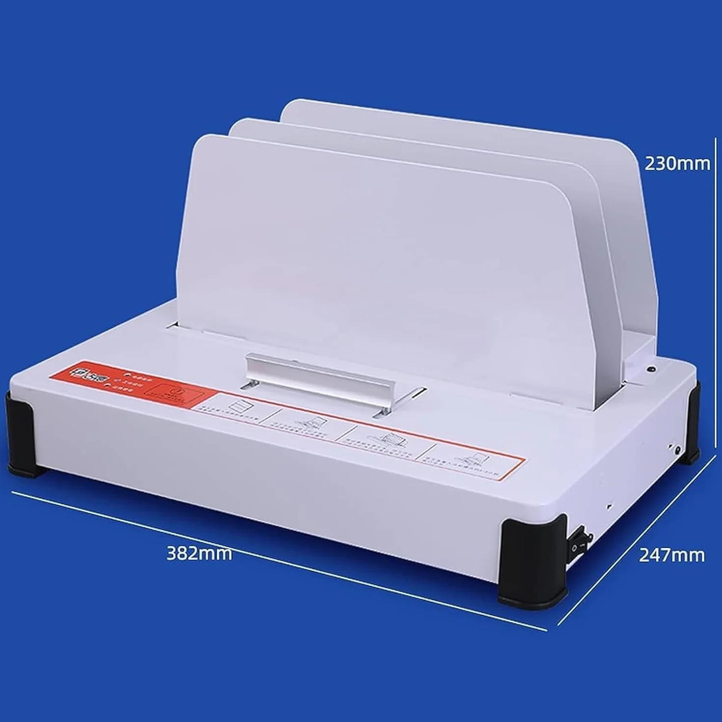 Rilegatrice A Caldo, Rilegatrice Termica A4, Rilegatura Simultanea di 500 Fogli di Carta da 70 G, per A3 (Lato Corto)/A4/A5, Ufficio/appalti/contratti/rapporti di Polizze Assicurative