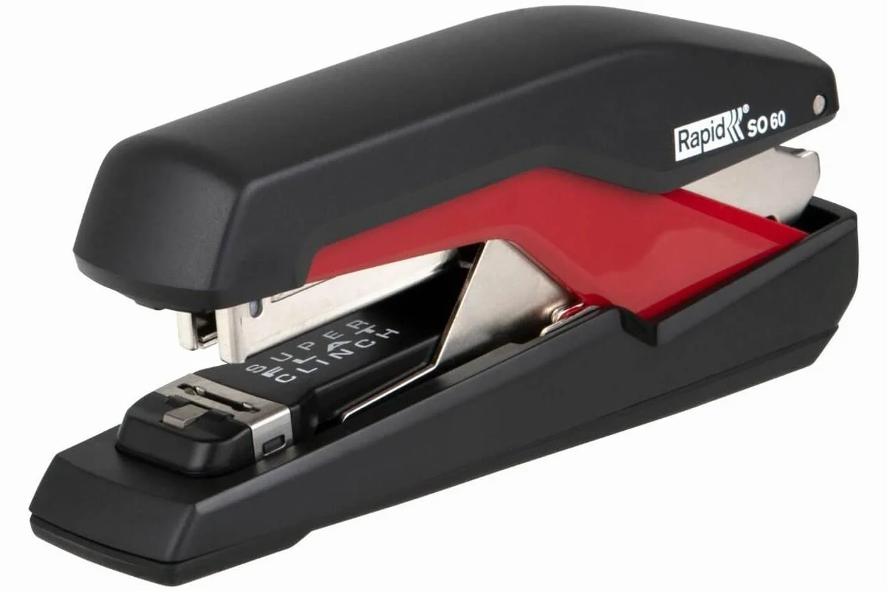 RAPID SO60 SUPREME OMNIPRESS - cucitrice desktop - 60 fg - Full Strip - Nero / Rosso - 5000553
