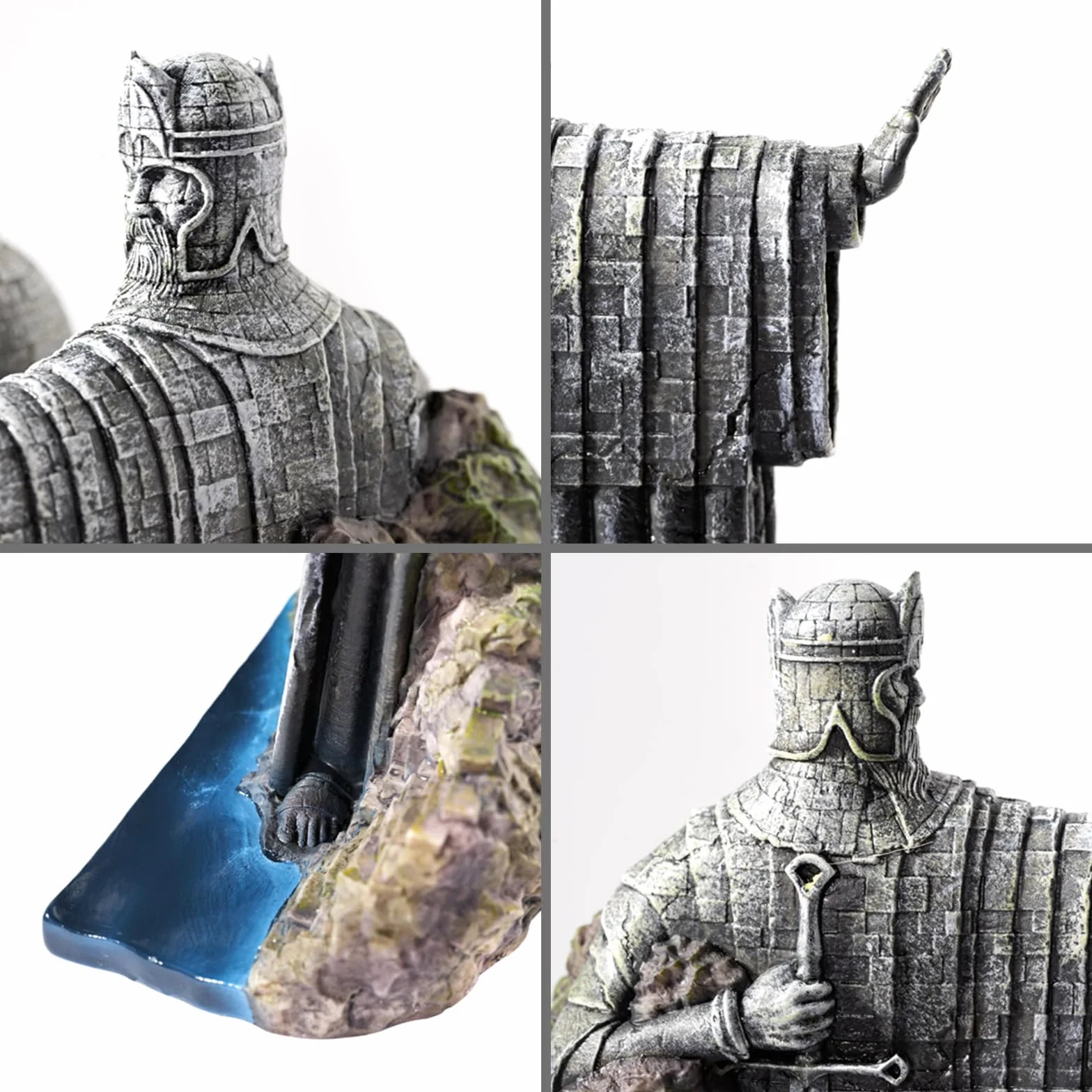Fermalibri Il Signore degli Anelli Argonath Reggilibri da mensola personalizzato LOTR