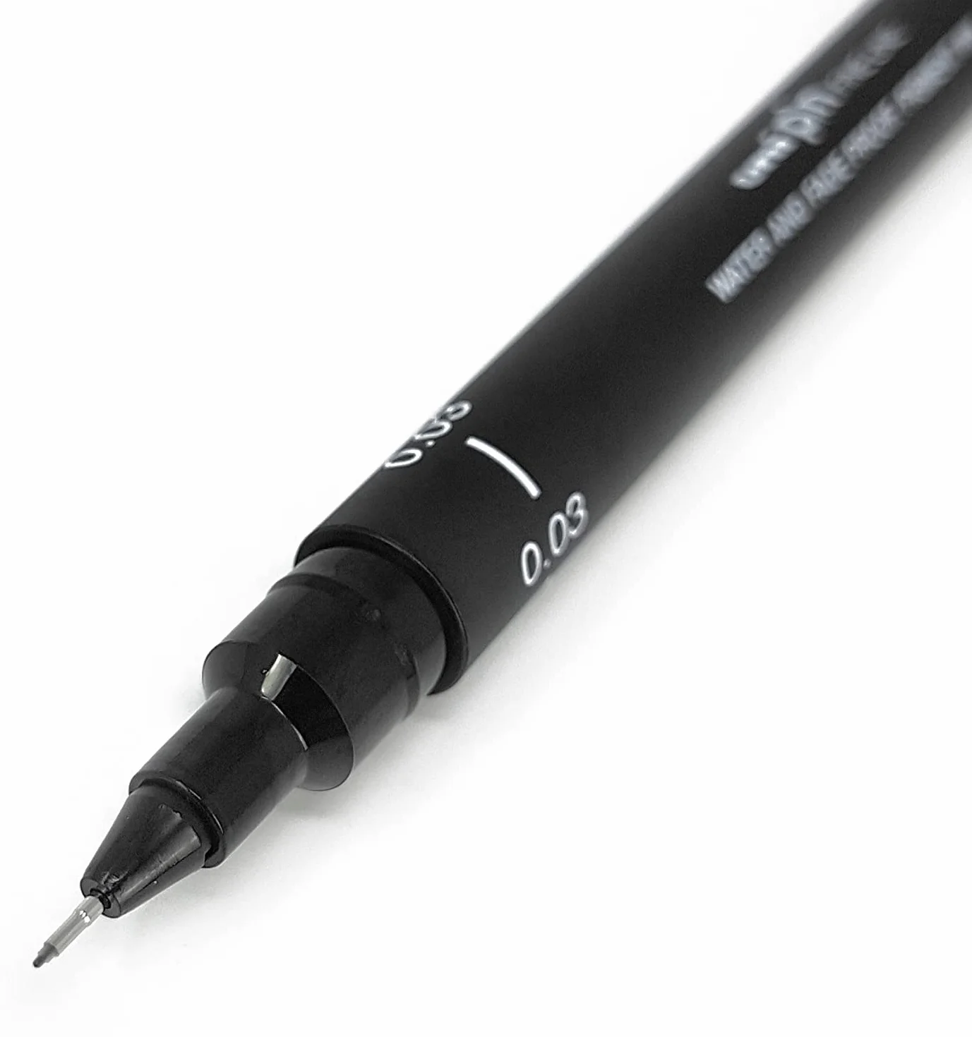 Uni Pin Fineliner Penna Disegno 0.03mm Nero Scatola da 12