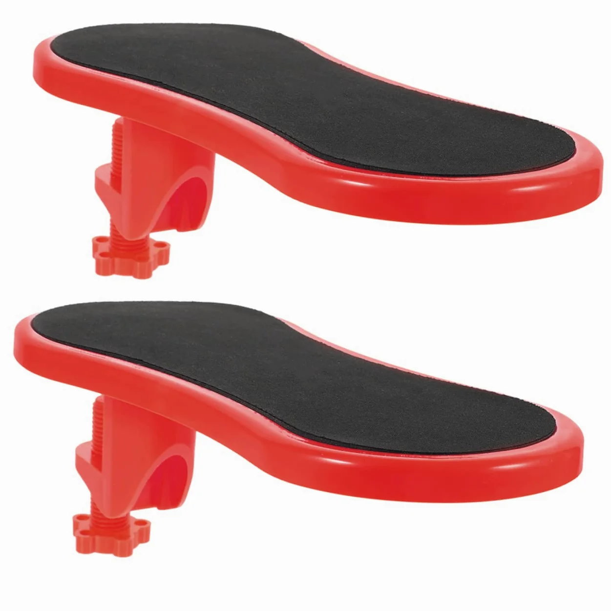 Supporto Poggiapolsi Ergonomico Design Leggero 2pezzi in Gomma e Cotone per Supporto Polso e Gomito per Scrivania Ufficio Durante Lavoro