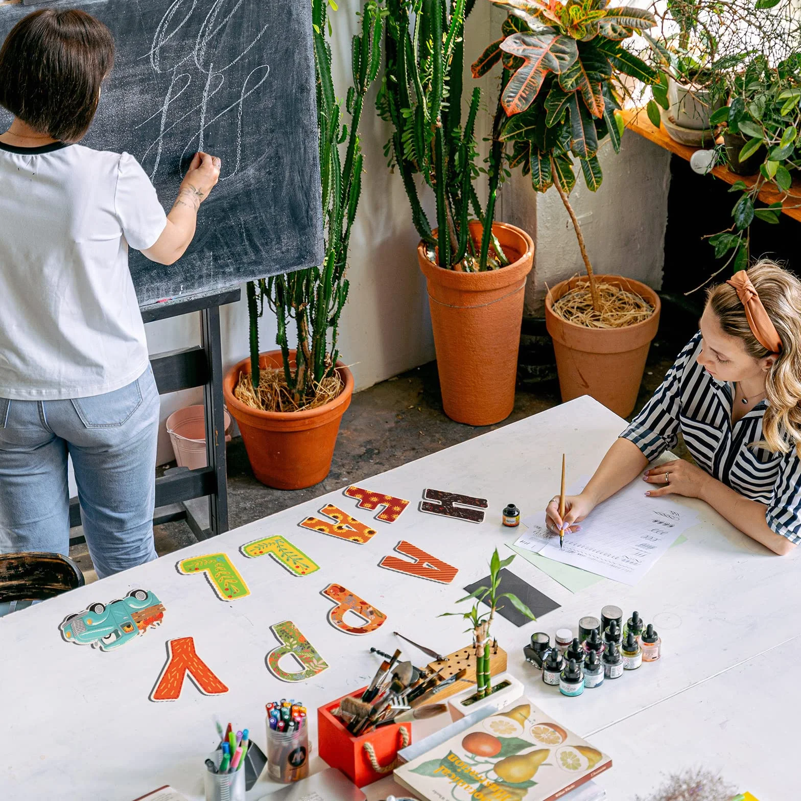KINBOM 56 Pezzi Sticker Autunnali, Decorazioni Autunnali con Punti di Colla per Feste Scolastiche