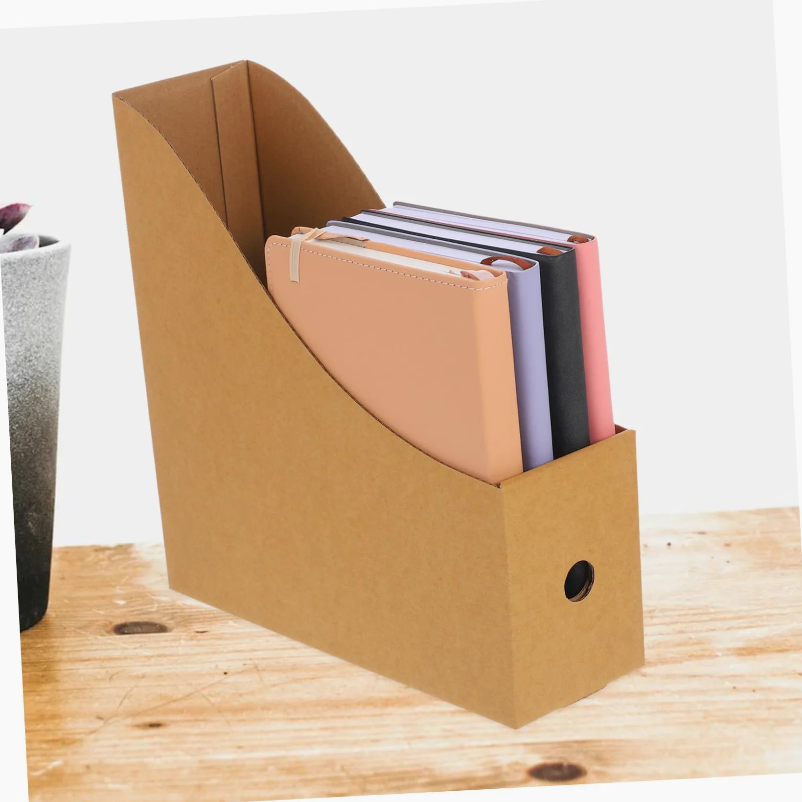 8pezzi Organizzatore Portariviste Kraft Per e Scuola Facile Per e Documenti Design Scrivanie e