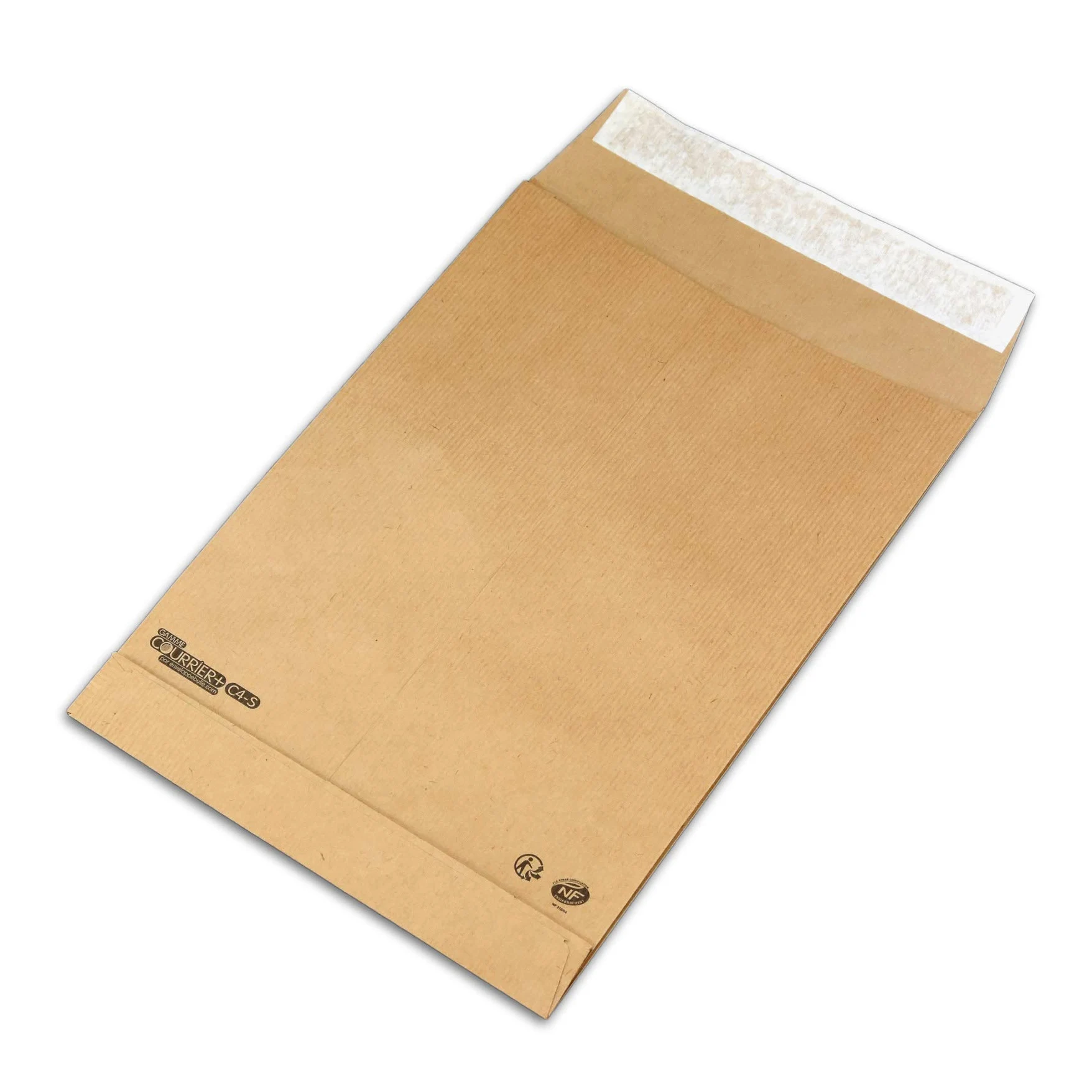 Buste in carta Kraft, 120 g, a soffietto, formato C4