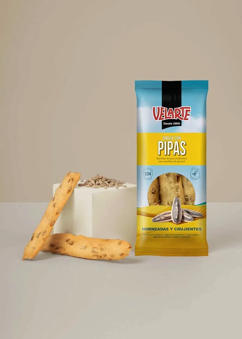 Pipas Velarte Originali Buste Mono Porzione da 50 Grammi 55 Pezzi - Scatola intera