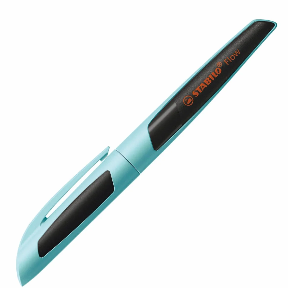 STABILO Flow SPORTY Penna Stilografica Azzurro Nero 1 Penna Cartuccia Inclusa