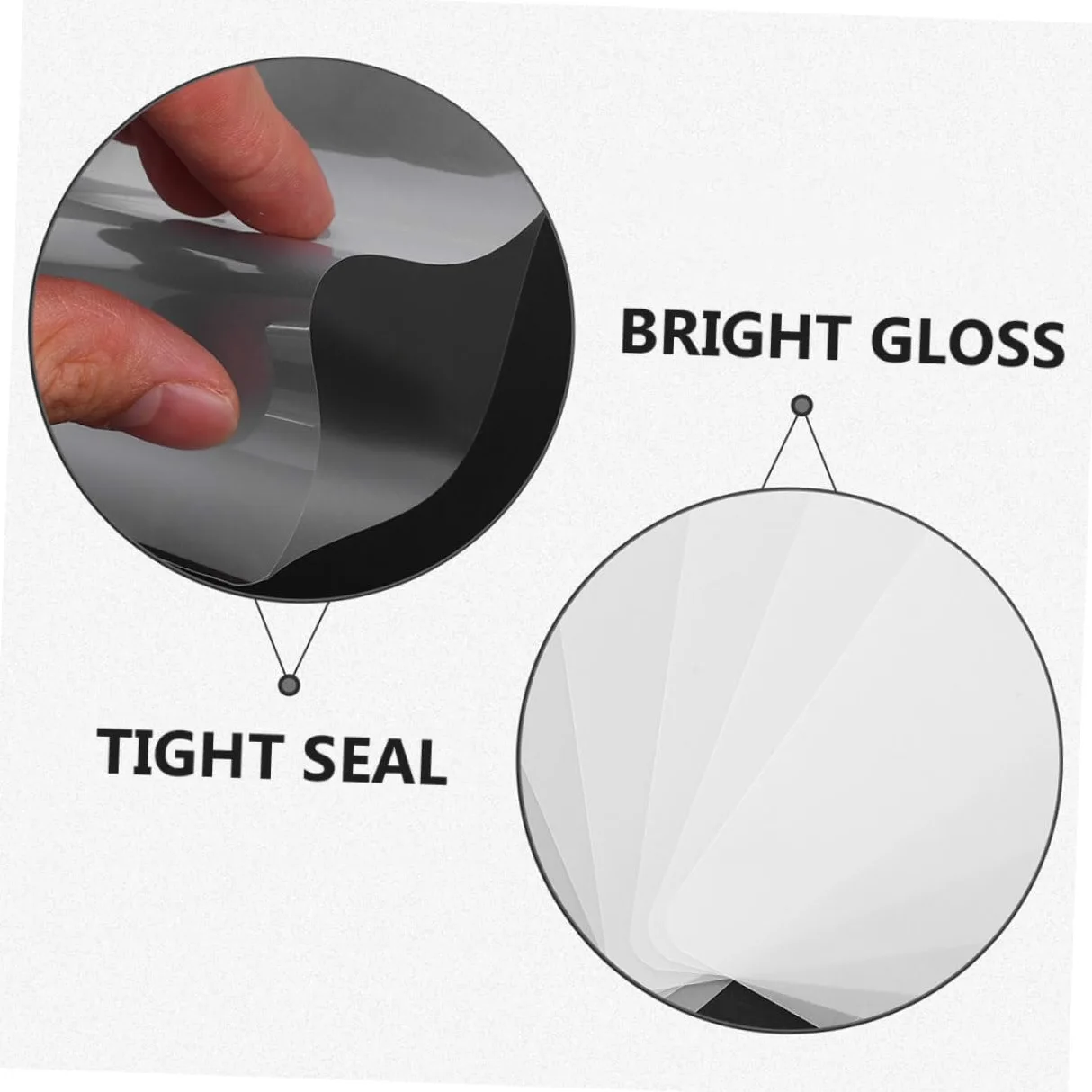 iplusmile 200fogli Pellicola Per Laminazione Termica Trasparenti Buste Laminate Autoadesive Protezione Contro Graffi e Pieghe Per Documenti e Foto
