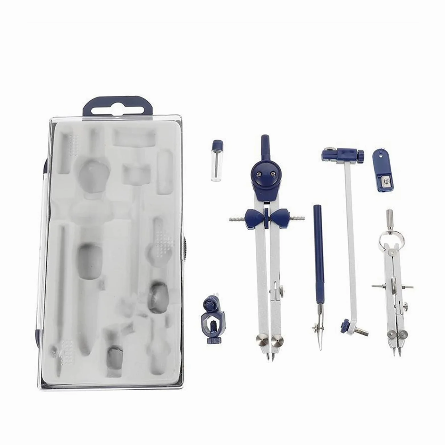 caihuashopping Compassi per tracciare Drafting Bussola for Geometry Set Drawing Drawing Bussole Practical Drafting Forniture for la stesura dello Strumento Drafting Math Engineer Strumenti di Misura