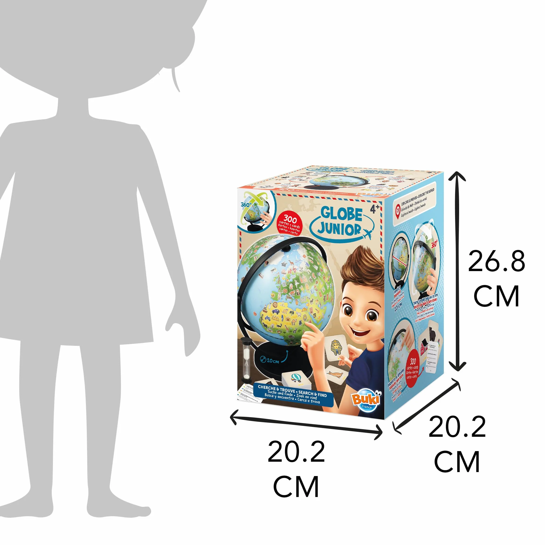 Buki - 9010 - Mappamondo Junior