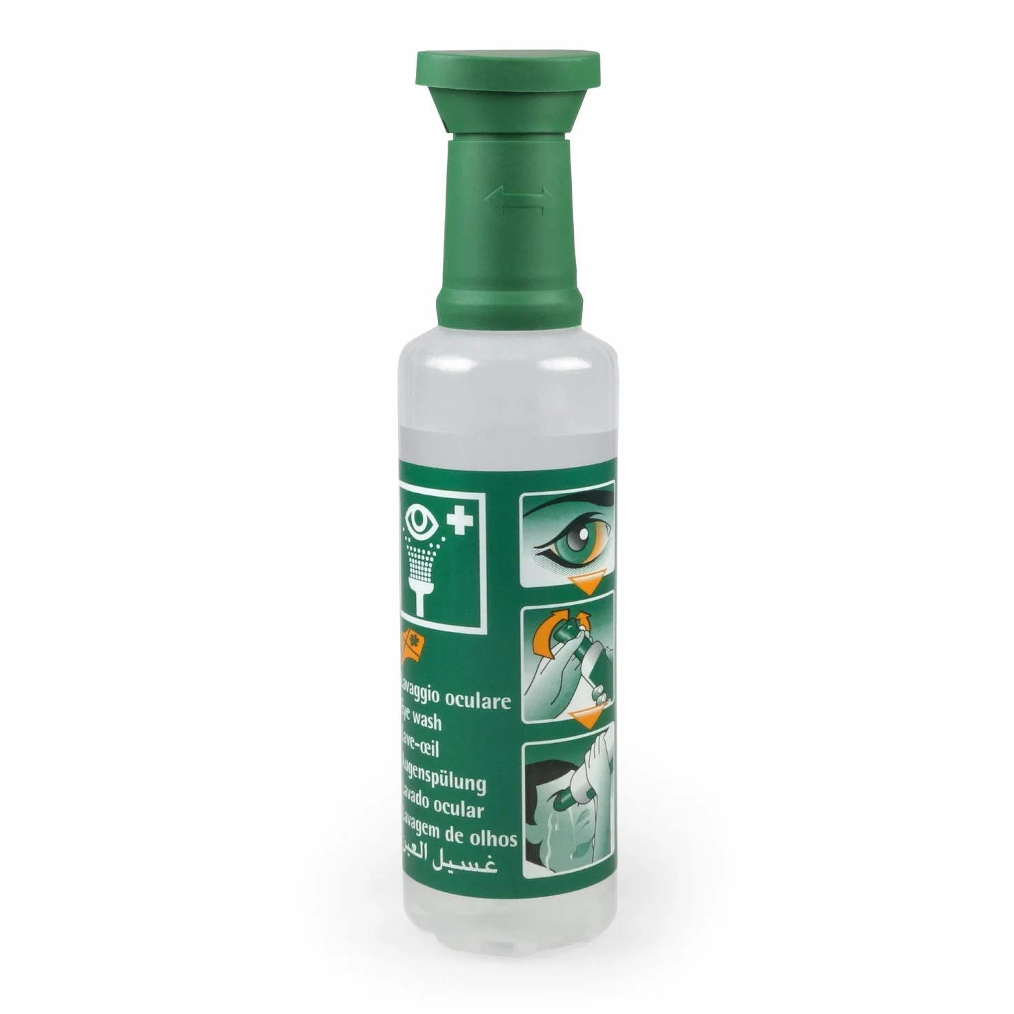 MedX5 Lavaggio oculare d'emergenza 500 ml 0,9% NaCl soluzione salina sterile