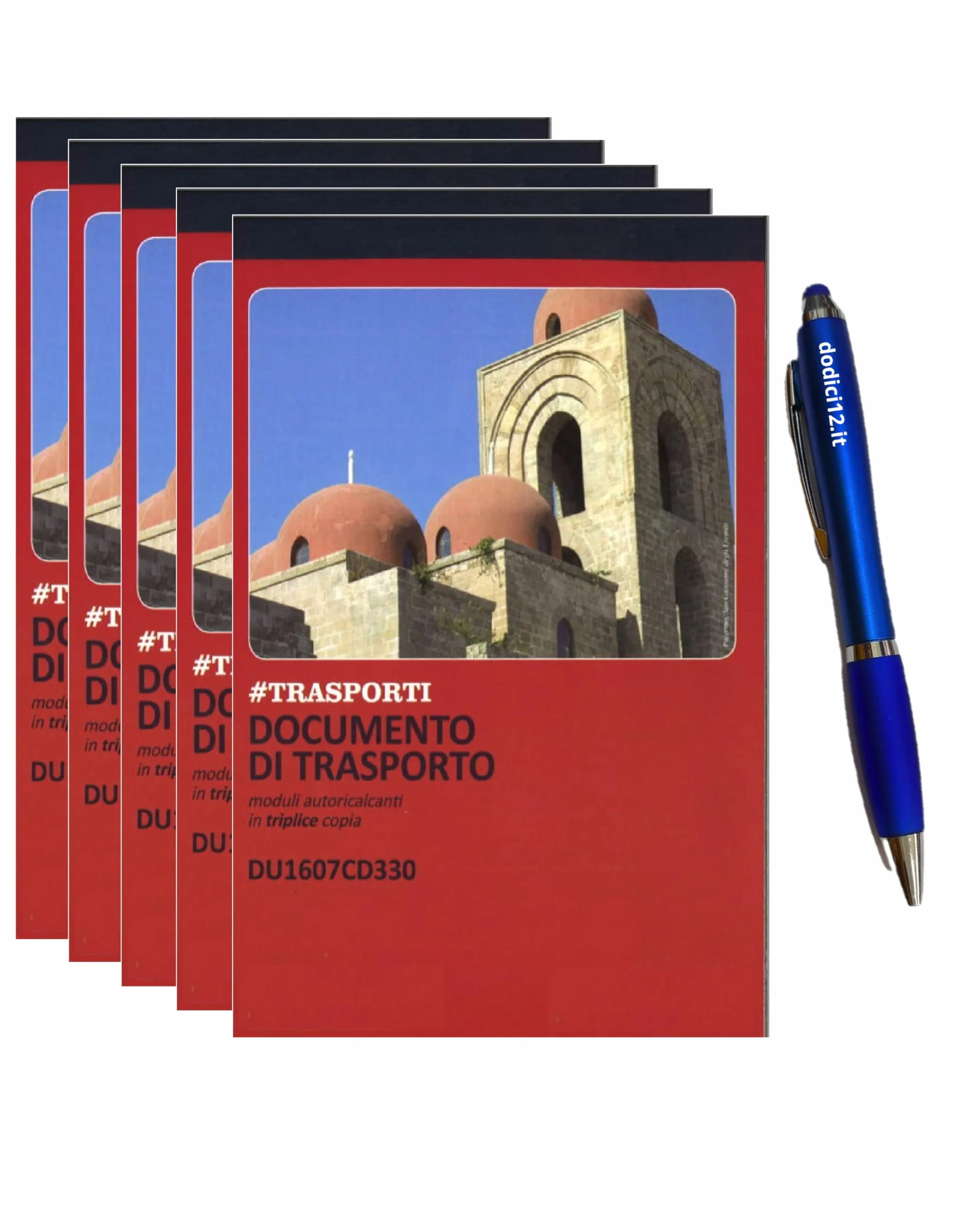 Blocchi Documento di Trasporto DDT A5 21x15 cm 3 Copie Autoricalcanti 50 Moduli Triplice Copia Bollettario Spedizioni Logistica Dodici12