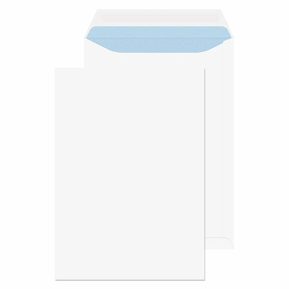 Buste formato C4 chiusura adesiva 324 x 229 mm confezione da 250 Bianco