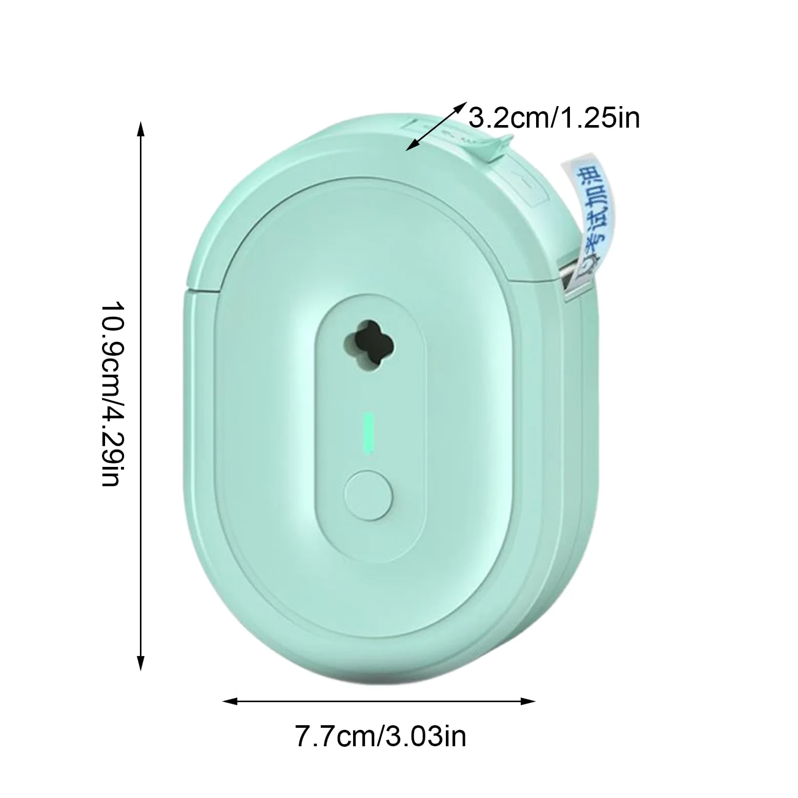 Stampante Per Etichette Di Spedizione Stampa termica portatile wireless | Stampante Per Etichette Adesive Termiche Wireless Identificazione Prodotti Ufficio Casa Scuola Cucina