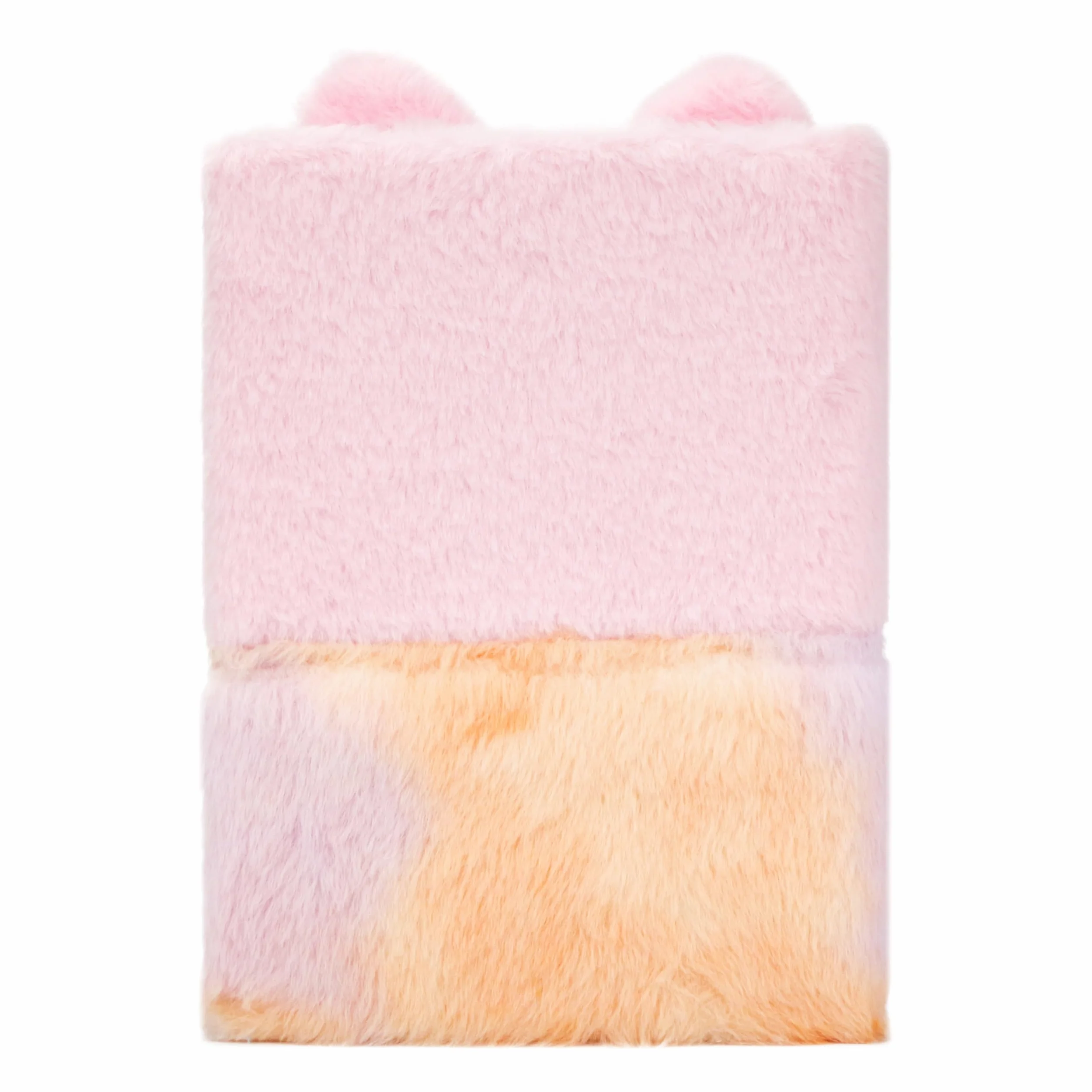 Exerz Quaderno A5 Gatto Rosa Antistress Orecchie Zampe Pieghevoli 160 Pagine a Righe