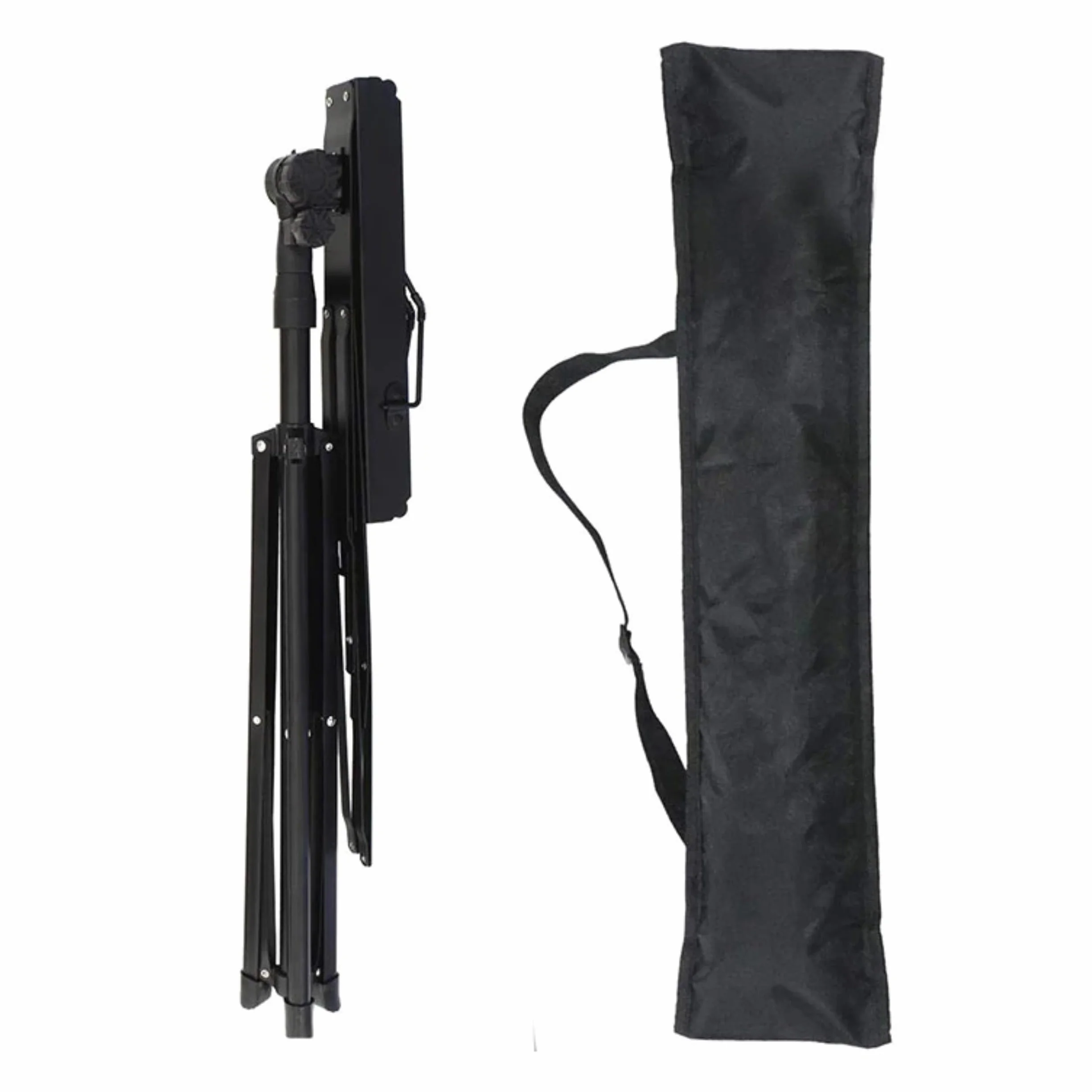 PARENCE Leggio in alluminio regolabile pieghevole Porta spartiti con borsa Altezza 132 cm