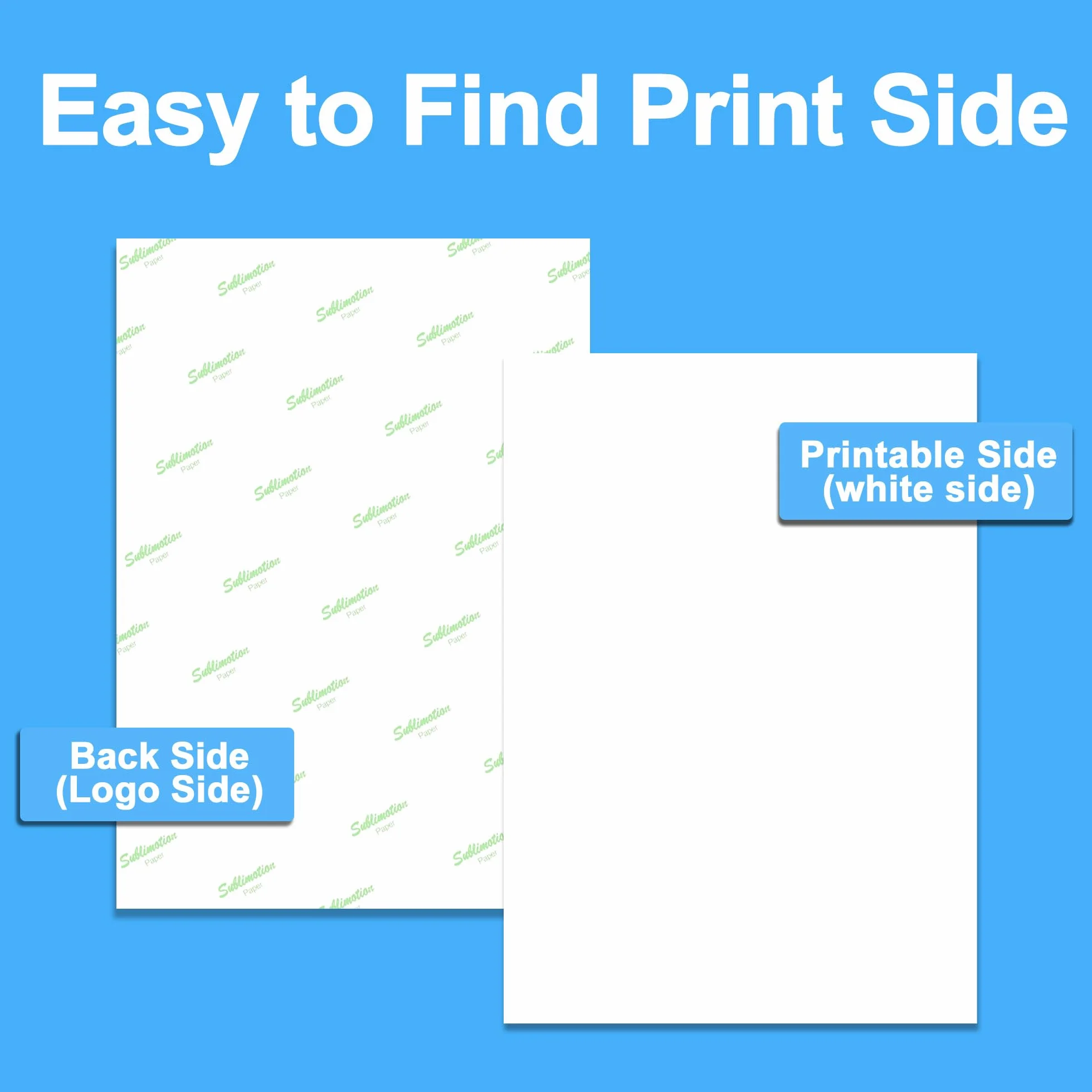 Carta per sublimazione A4 210x297 mm 500 fogli 120 g/m² compatibile EPSON SAWGRASS RICOH Brother
