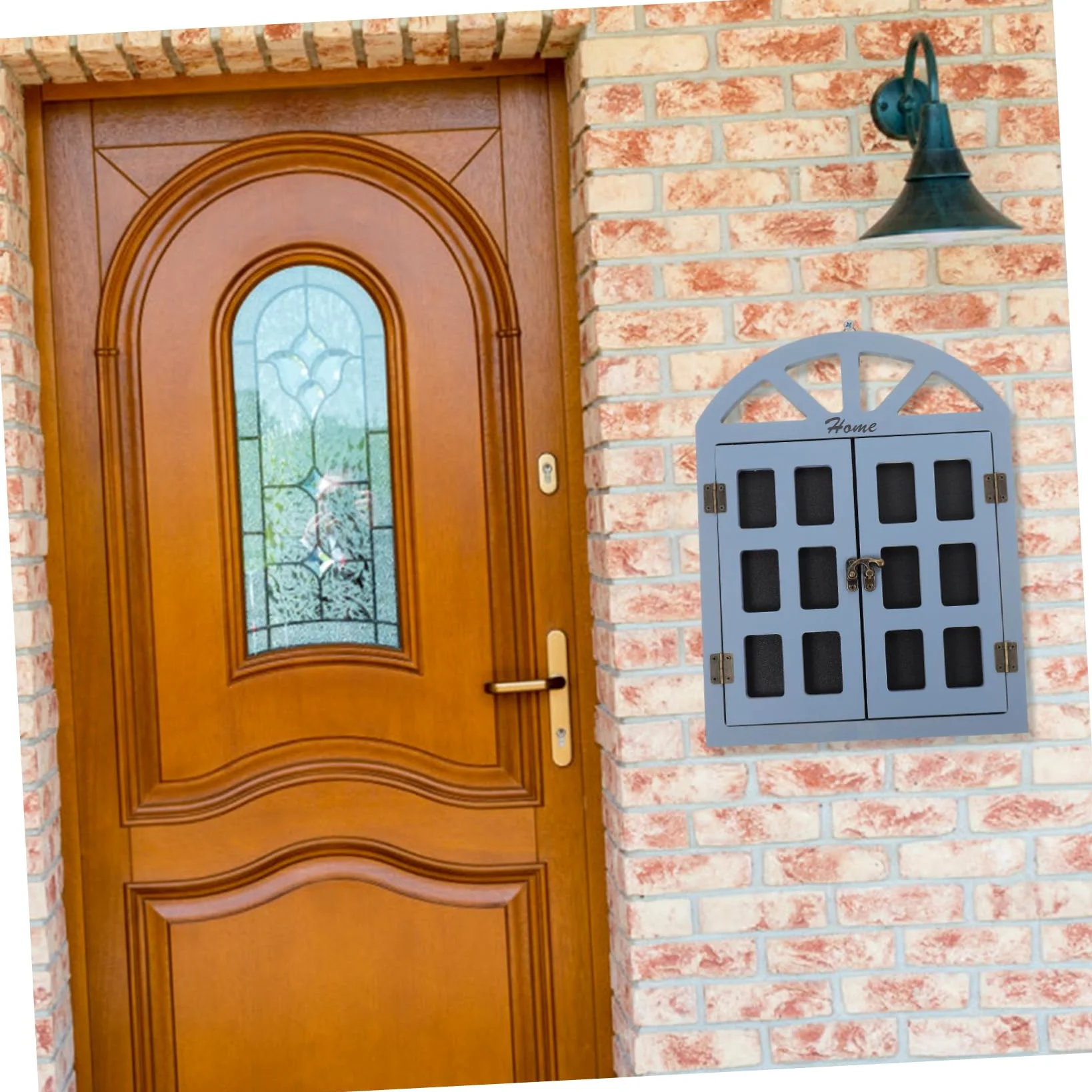 Lavagna a Finestra Retrò Decorativa in Legno da Appendere | Messaggio da Lasciare, per Matrimoni e Negozi, Design Finestra Unico, Stile Decorativo