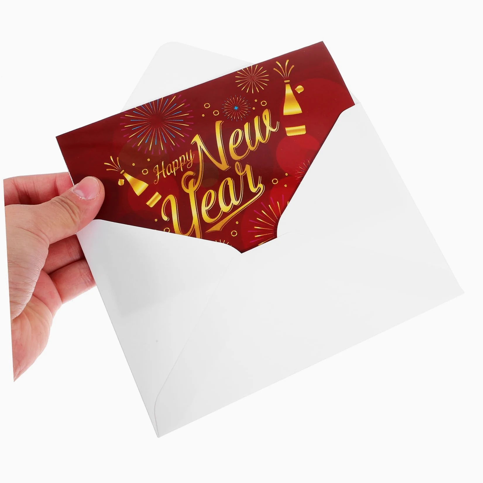 Tofficu 3sets Biglietti Di Auguri Per Anno Con Envelop Biglietti Di Festa Con Design Elegante Per Messaggi Di Felicitazione e Ringraziamento Per Amici e Famiglia