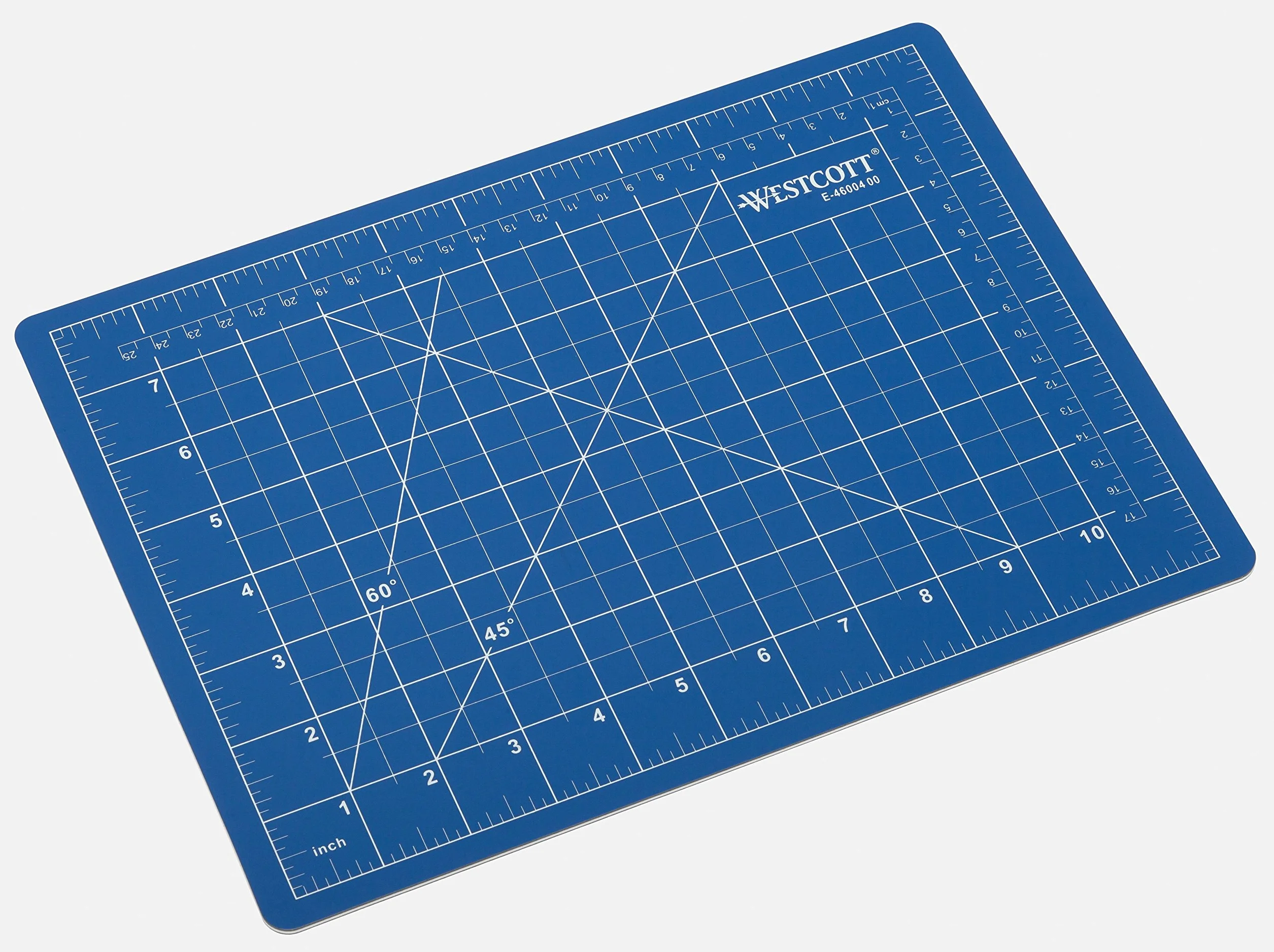 Westcott E-46002 00 Tappetino da taglio DIN A2 60 x 45 cm blu