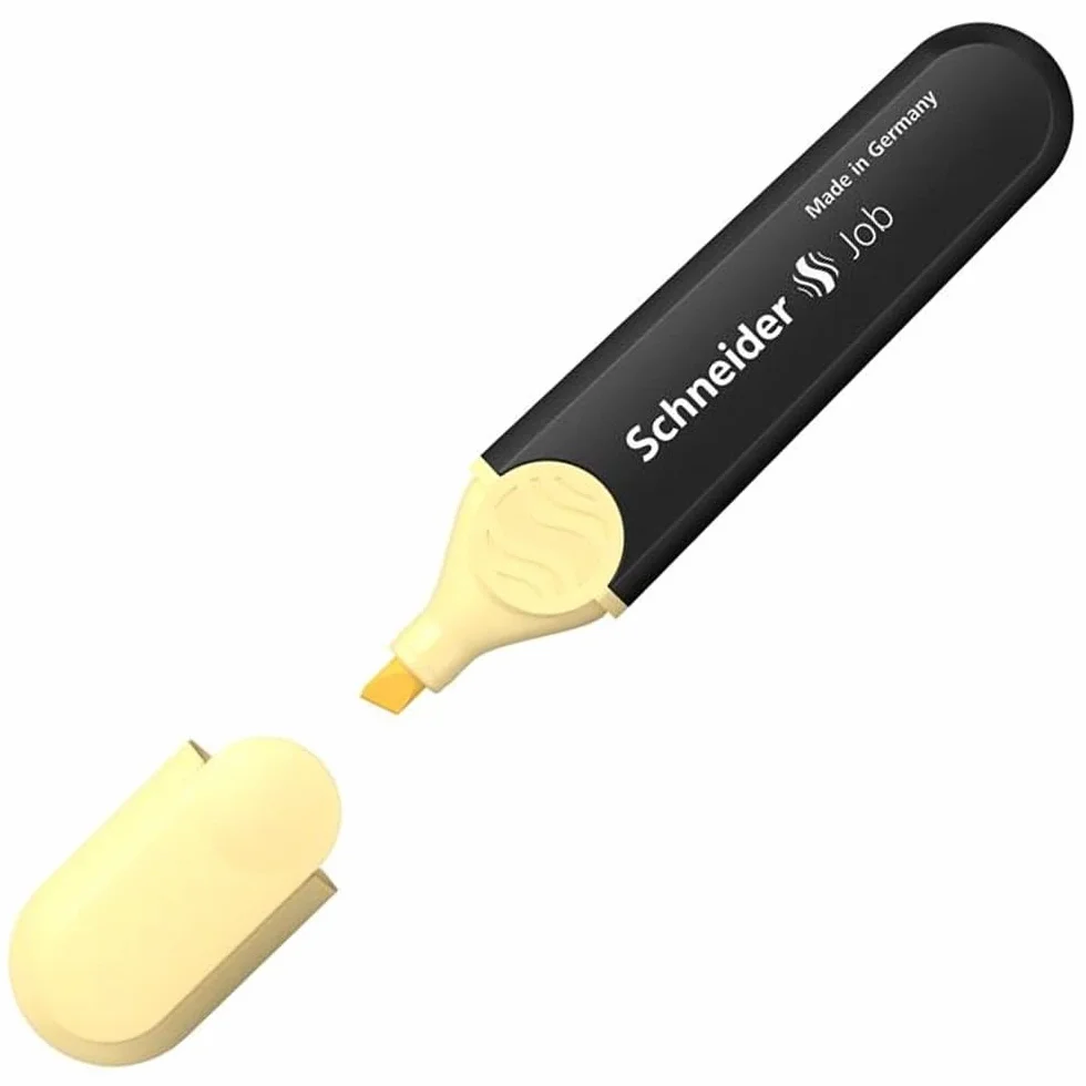 Schneider Evidenziatore Job Ppl 1-5mm Giallo Pastello