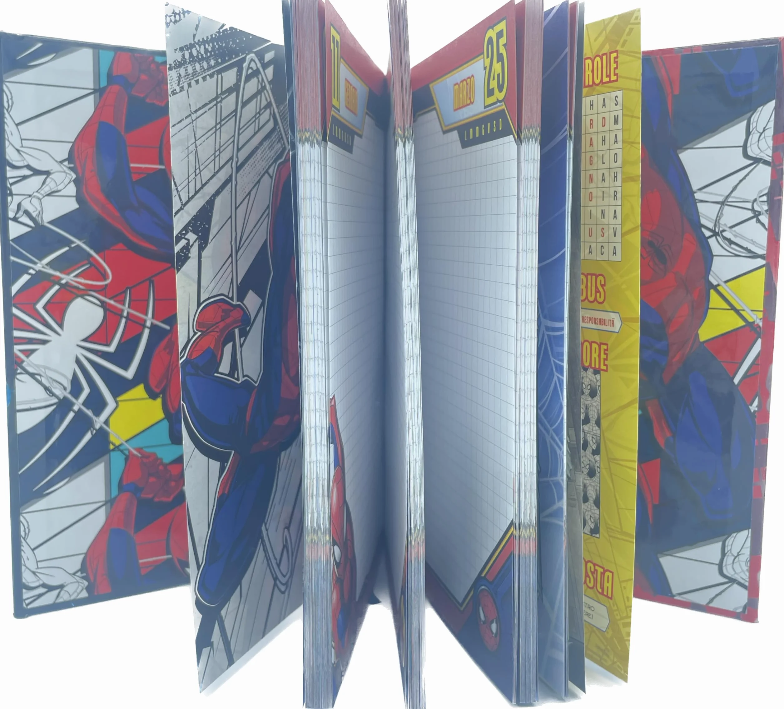 Seven Diario scuola Spiderman 12 mesi