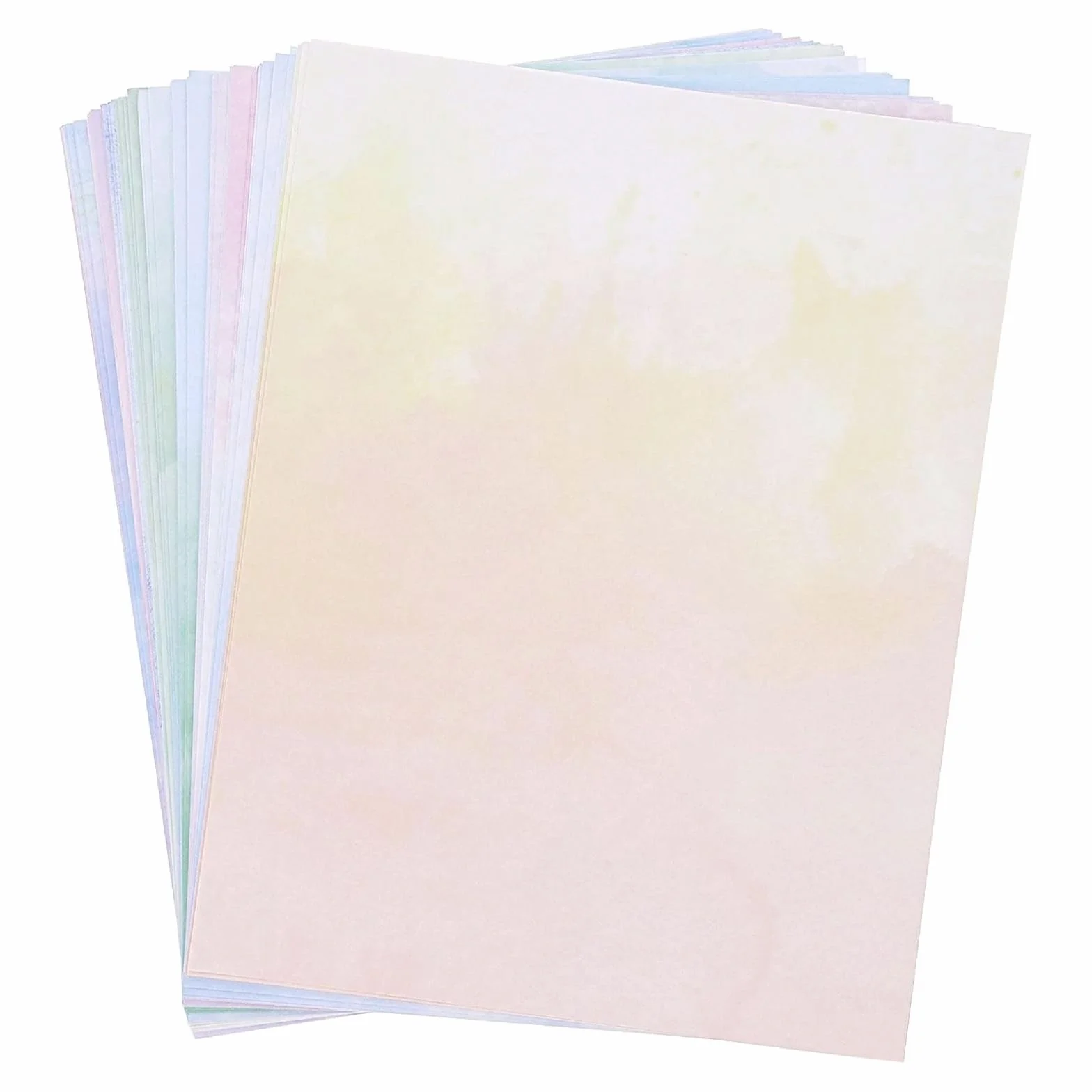 Paper Junkie Carta per album di ritagli 96 fogli 21x27 cm carta per stampante ad acquerello pastello