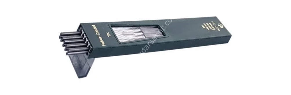 FABER-CASTELL TK 9071 Matita a mina mobile 2,0 mm H, 10 mine di ricambio