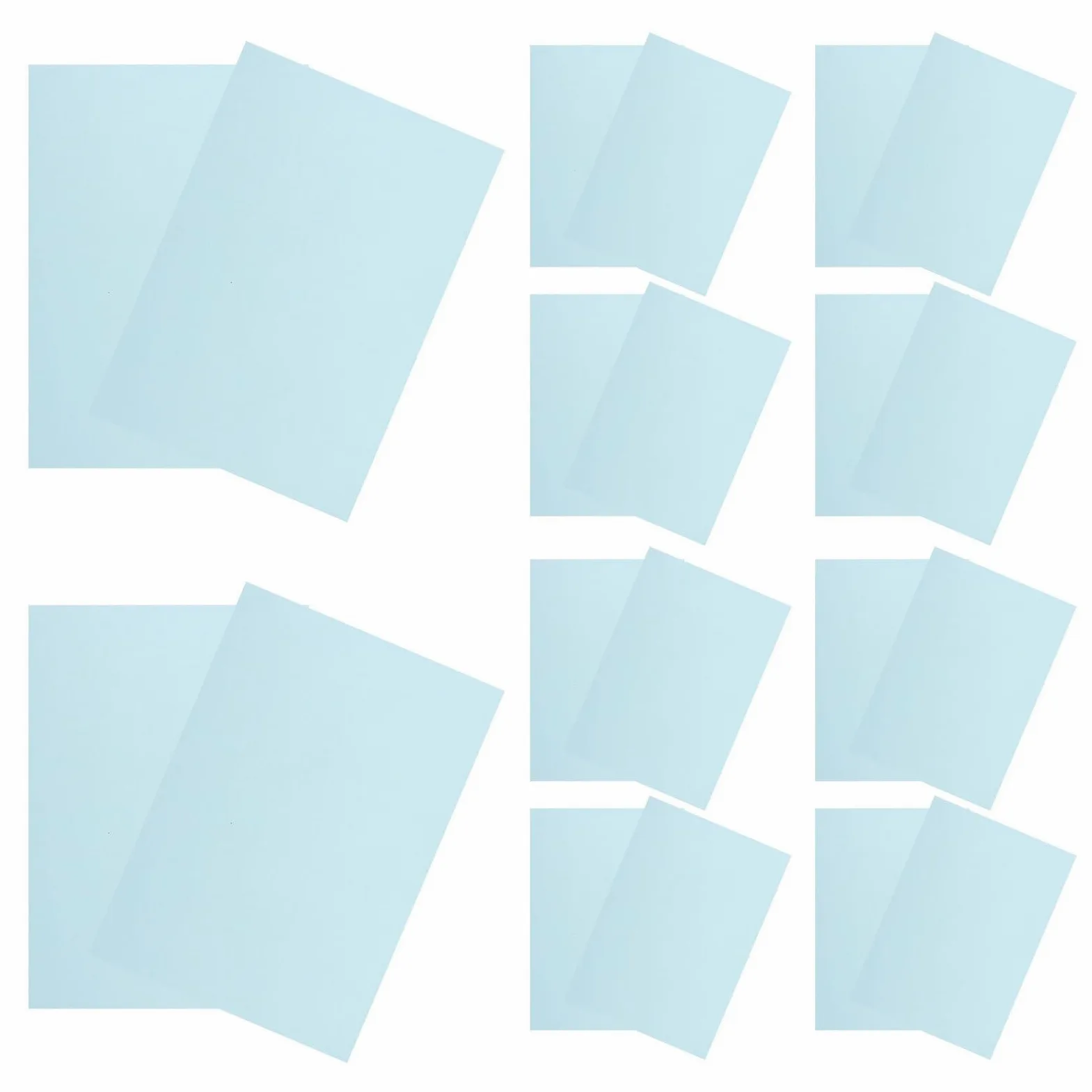 DOITOOL Carta A4 Azzurra 70g Confezione 200 Fogli – Carta Colorata per Stampante e Fotocopie Resistente per Origami e Bricolage per Ufficio Studenti e Progetti Creativi