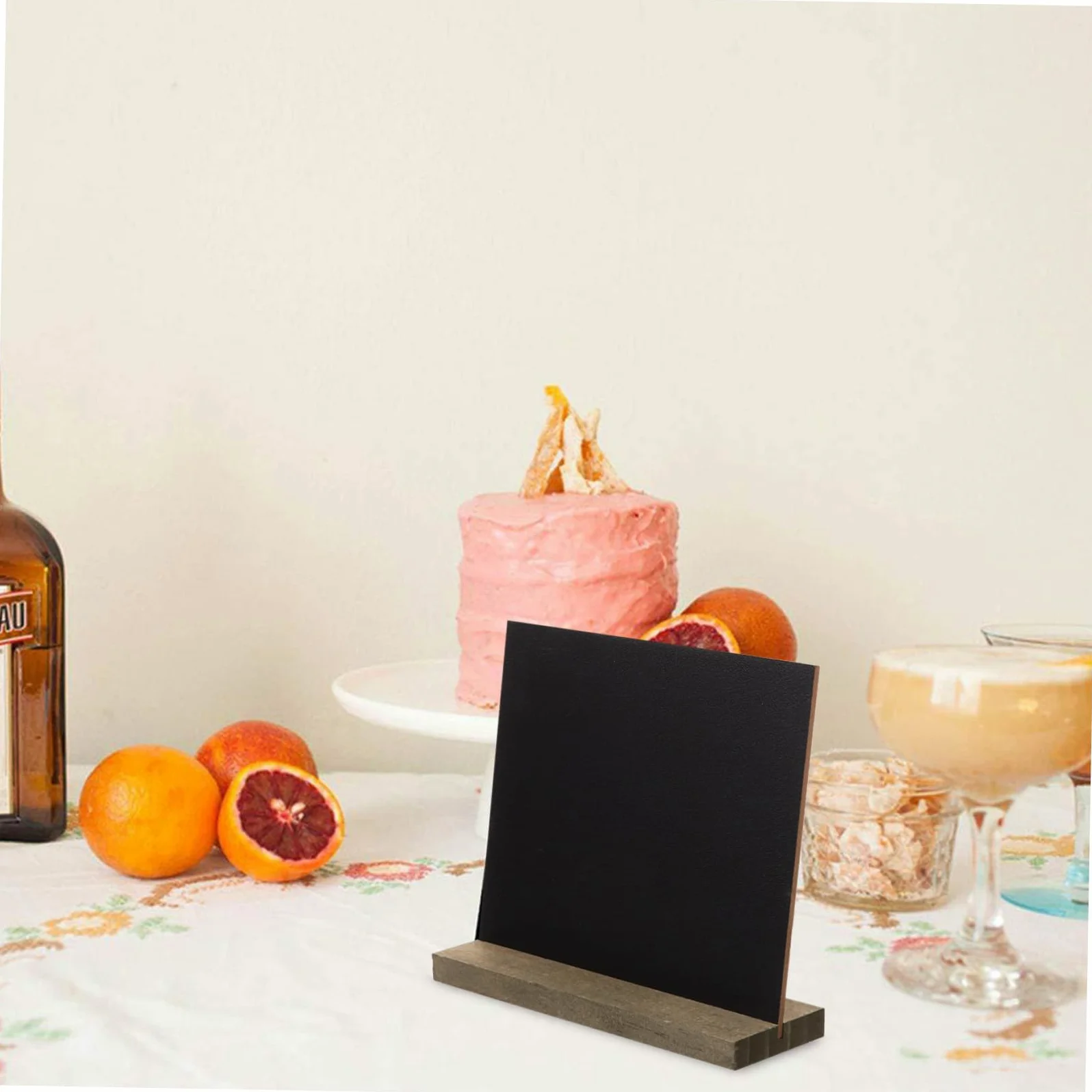 NUOBESTY 10pezzi Lavagna Decorativa in Legno Mini Lavagna Per Appunti Fai Da Te Bacheca Personalizzabile Per Porta e Finestra Per Casa Scuola e Ufficio
