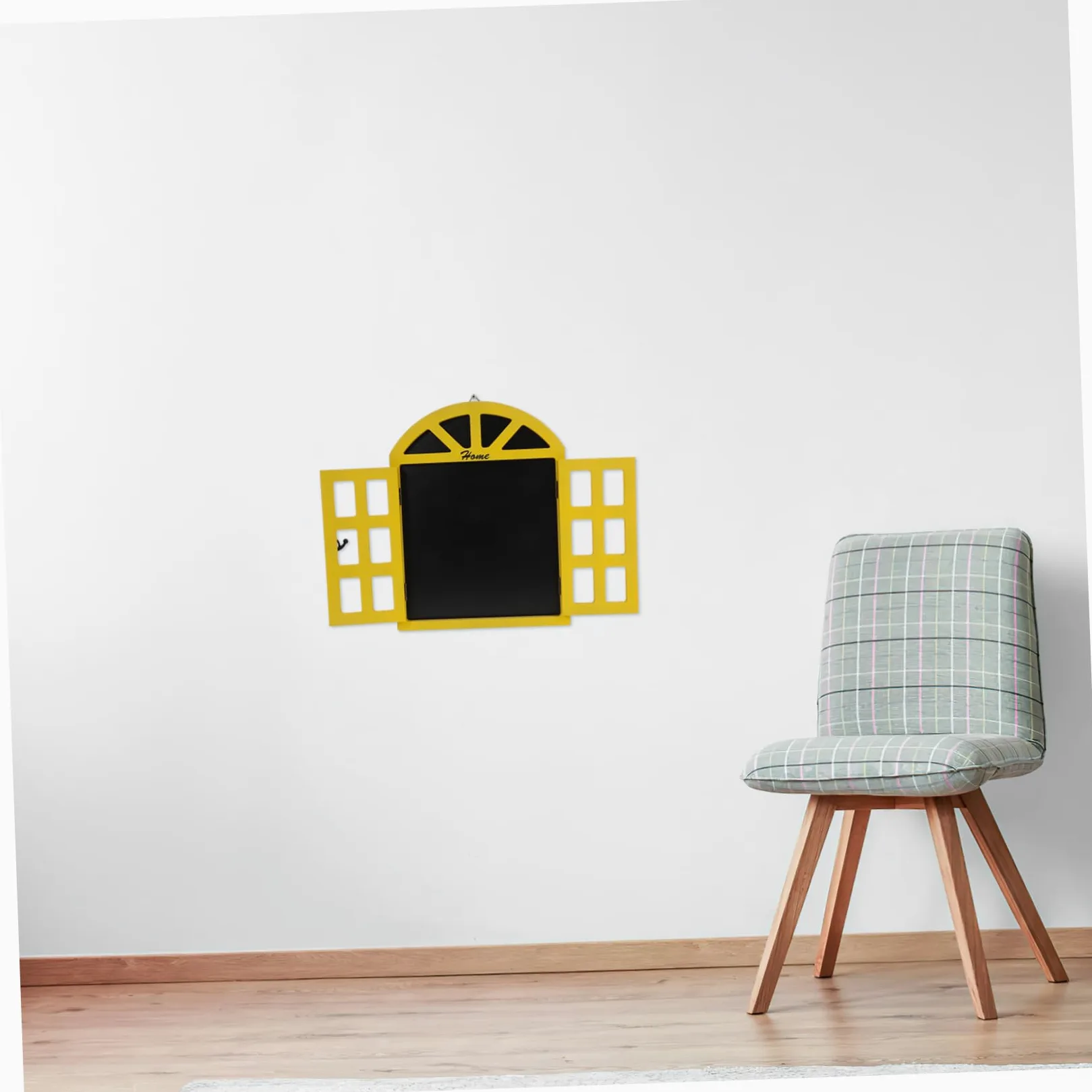 STOBOK Lavagna Da Appendere in Legno Per Finestra Design Retrò Lavagna Riutilizzabile Per Decorare Casa Ufficio e Negozio
