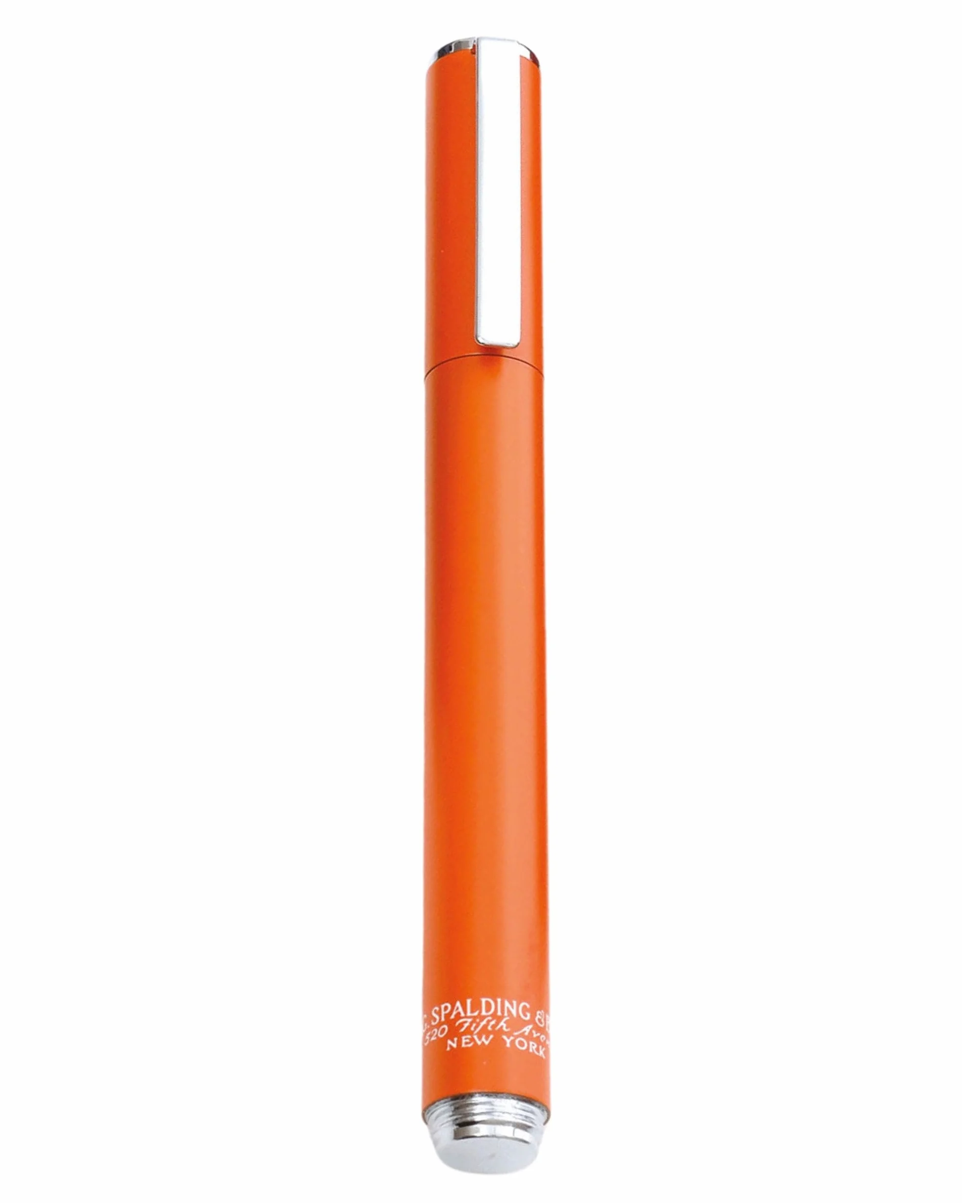 Penna stilografica A.G. Spalding & bros Compact 170175 in acciaio fountain pen colorazione matte (Arancione)