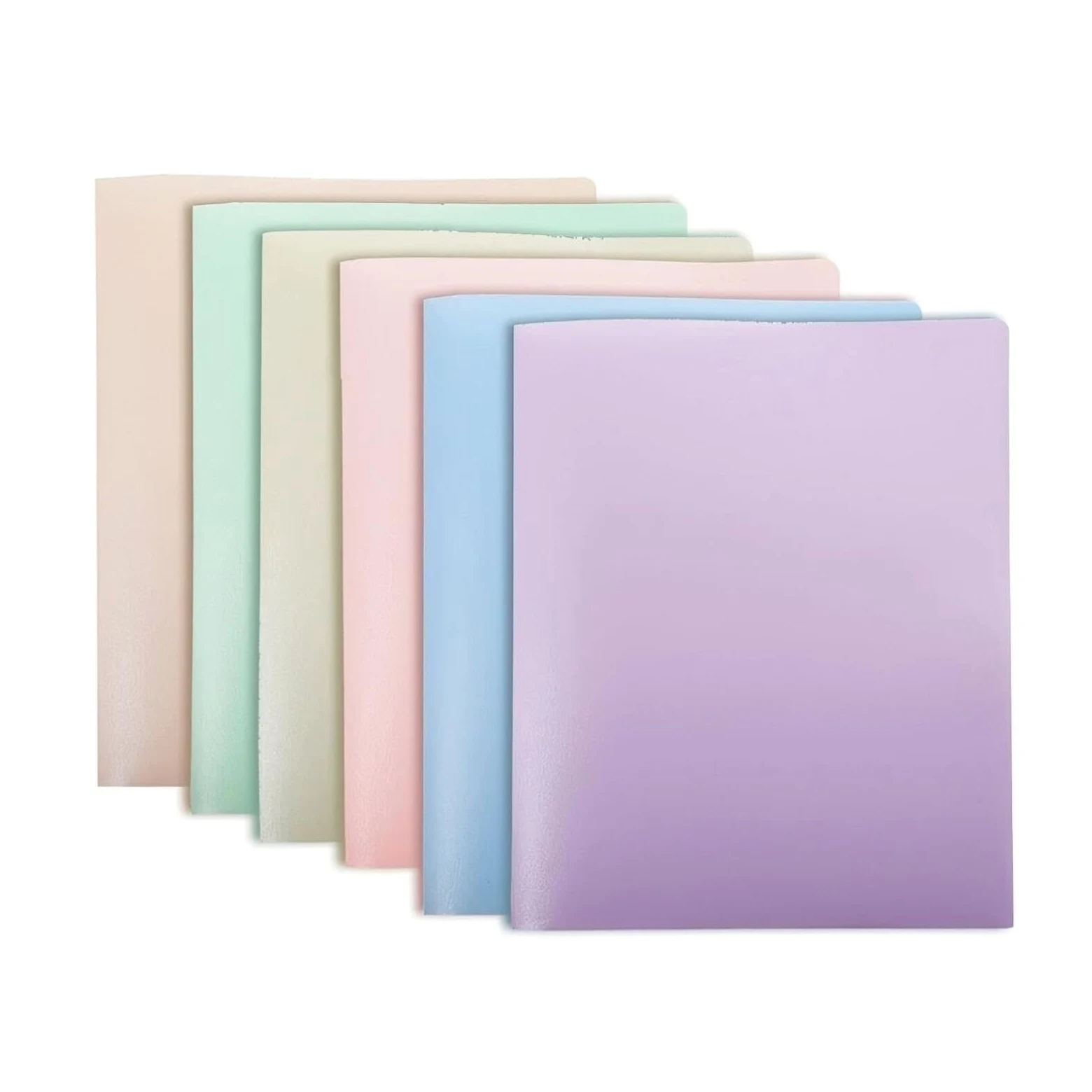 cartellina Cartelle in plastica con 2 tasche. Cartella in plastica da 12 pezzi