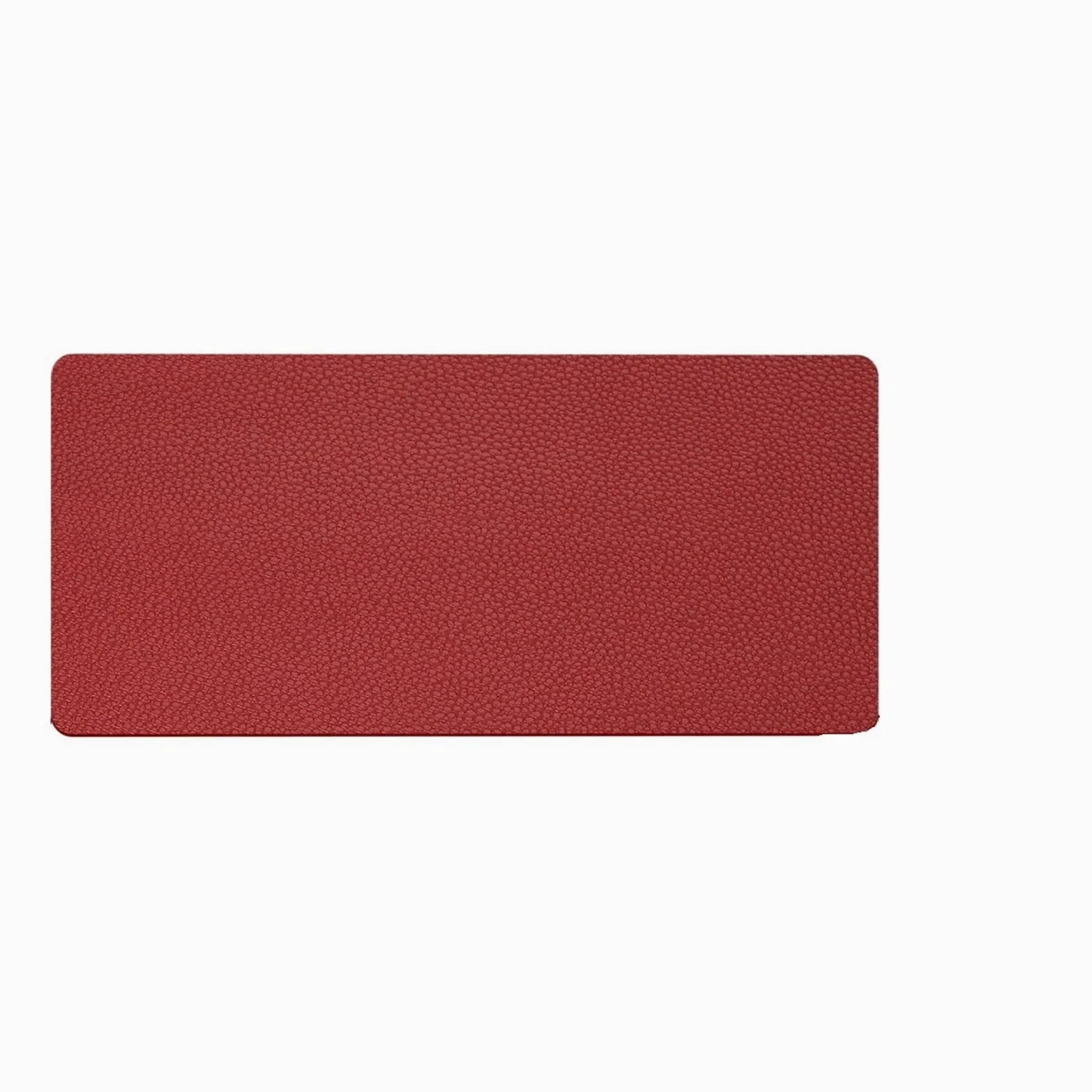 Tappetini Da Scrivania Tappetino da scrivania for ufficio, impermeabile, in pelle PU, tappetino for mouse Per Ufficio(90x45cm Red)