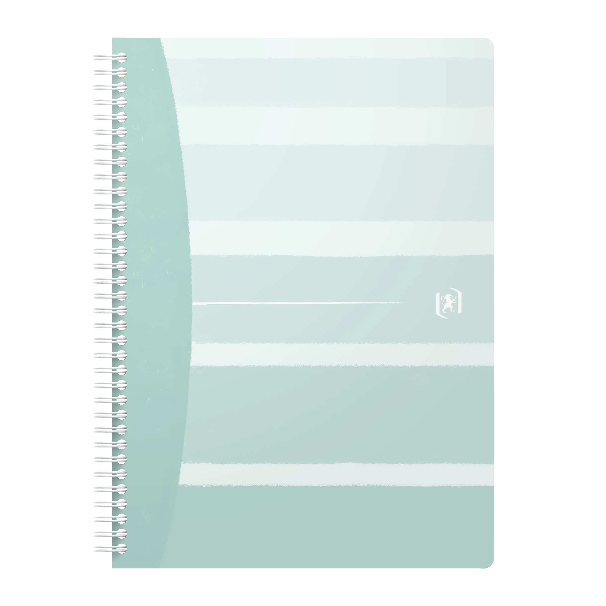 Oxford GO Iconic 400154312 - Quaderno a spirale, formato B5, a quadretti, copertina morbida, 60 fogli, 4 colori, confezione da 5