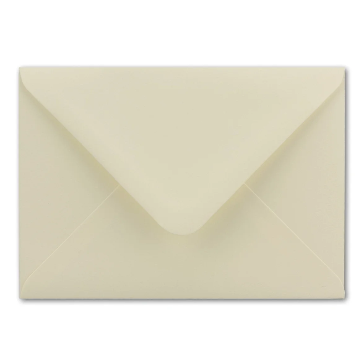 Karten und Co. - Buste DIN C6 con chiusura adesiva, 11,4 x 16,2 cm, 100 g/mq, colore crema 250 Stück Creme - C6-100 g/m²