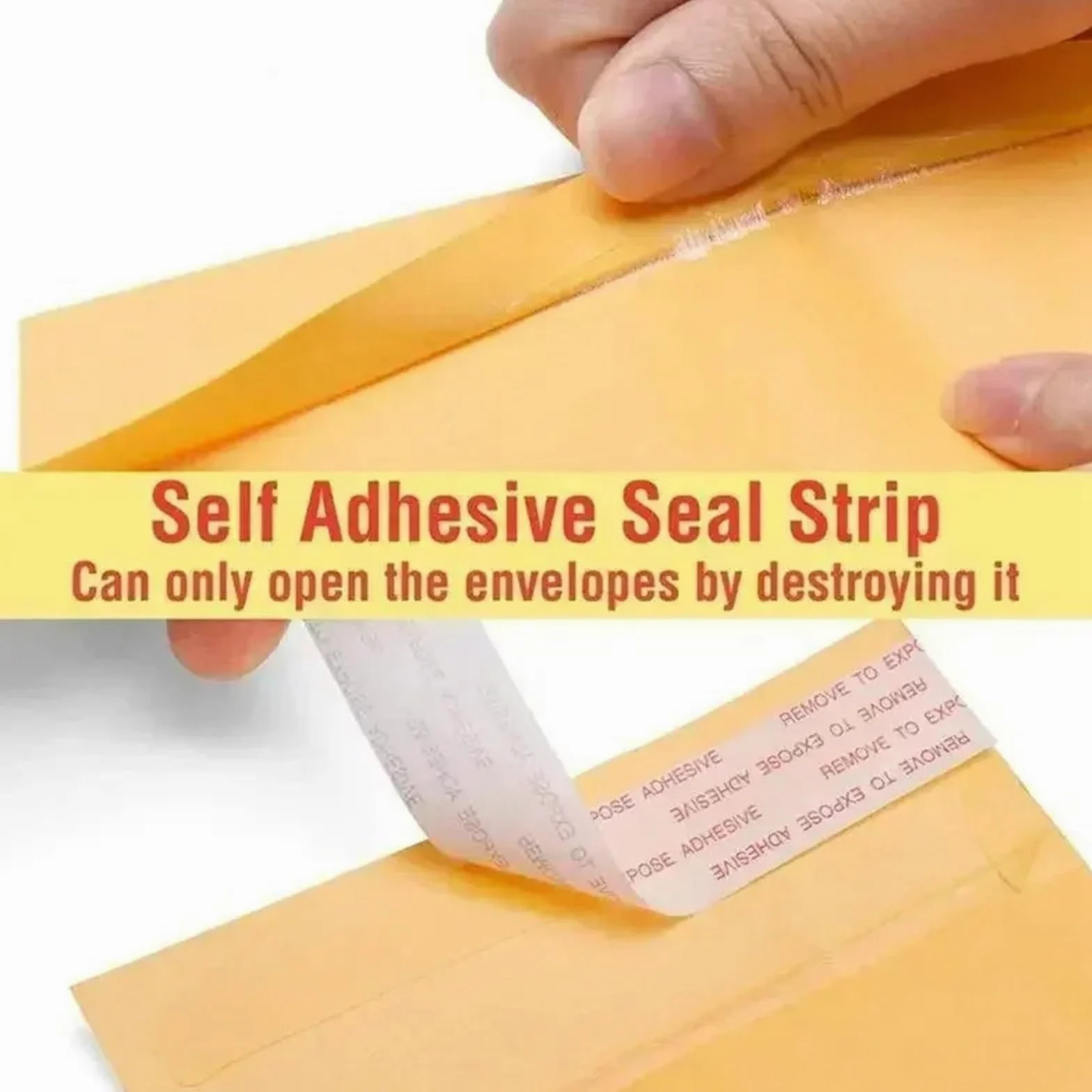 Buste for buste a bolle di carta Kraft da 100 pezzi Specifiche diverse Mailer Busta spedizione imbottita con sacchetto postale a per Imballaggio(11 * 15cm)