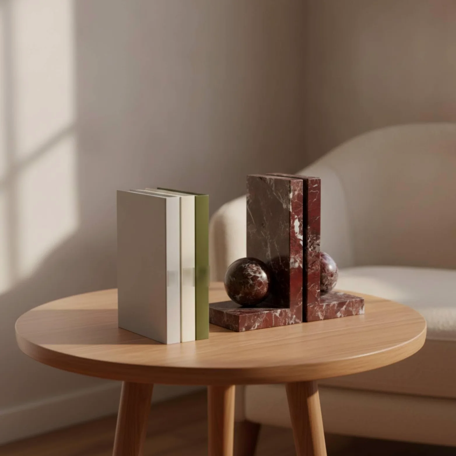 Fermalibri con Sfera Antiscivolo Reggilibri con Supporto a L Robusto Fermalibri a L per Collezionisti, Libreria, Ufficio