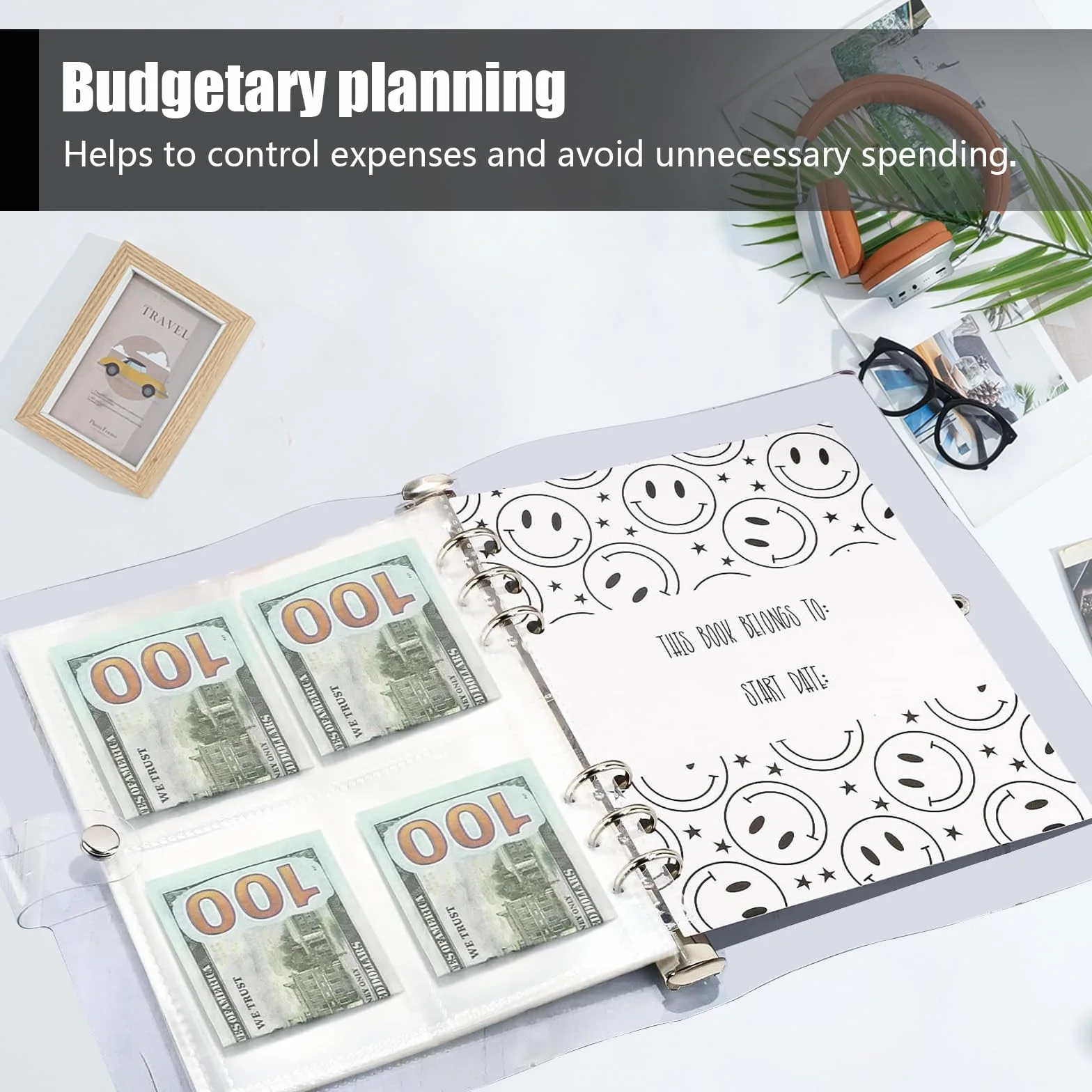 Agenda Del Risparmio 5050 Euro 100 Buste Money Binder