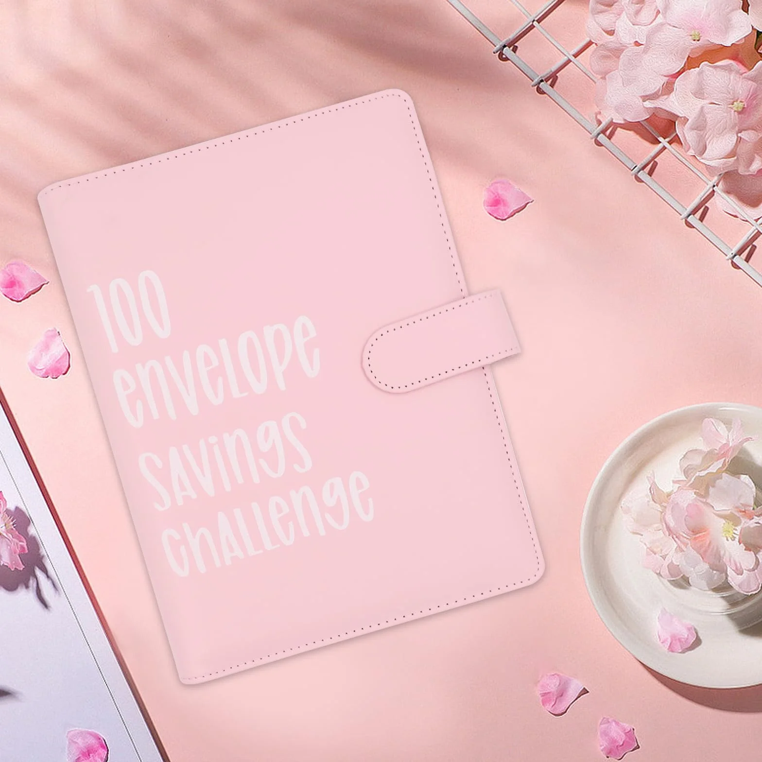 Bilancio Planner Tedesco A5 con Buste, Sfida Risparmio 5050 €, Envelope Saving Challenge