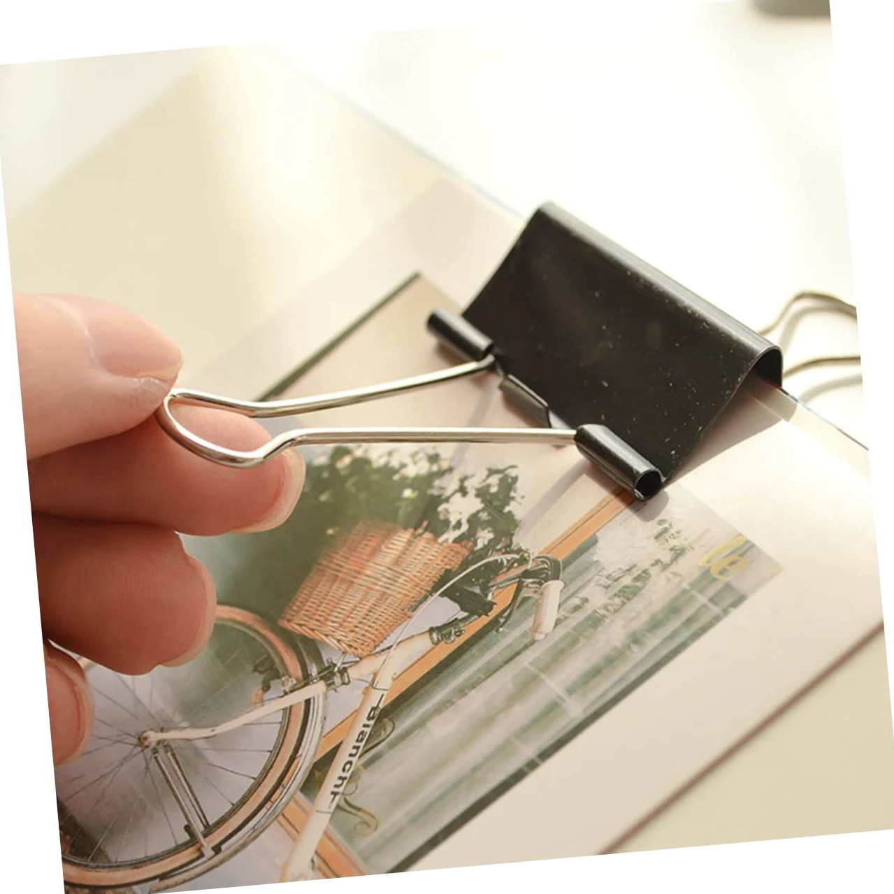 Binder Clips Neri 51mm in Ferro, 36 Pezzi, per Carta e Card | Festa Scuola Decor, Raccoglitori Documenti, Cancelleria Scolastica per Insegnanti e Ufficio