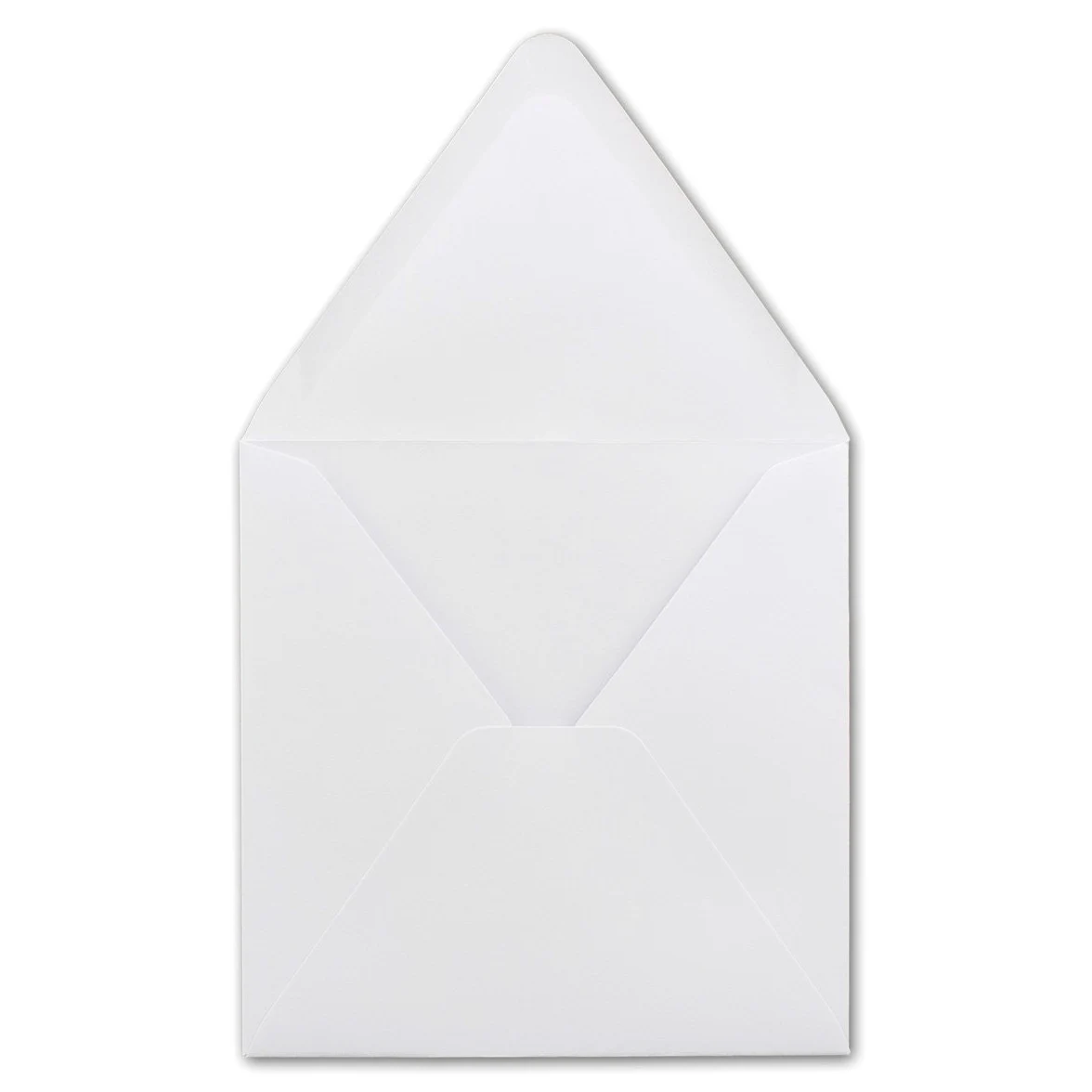 Glüxx-Agent - 500 buste quadrate, 15 x 15 cm, 120 g/m², con incollaggio a umido, senza finestra, ideali per Natale, biglietti di auguri