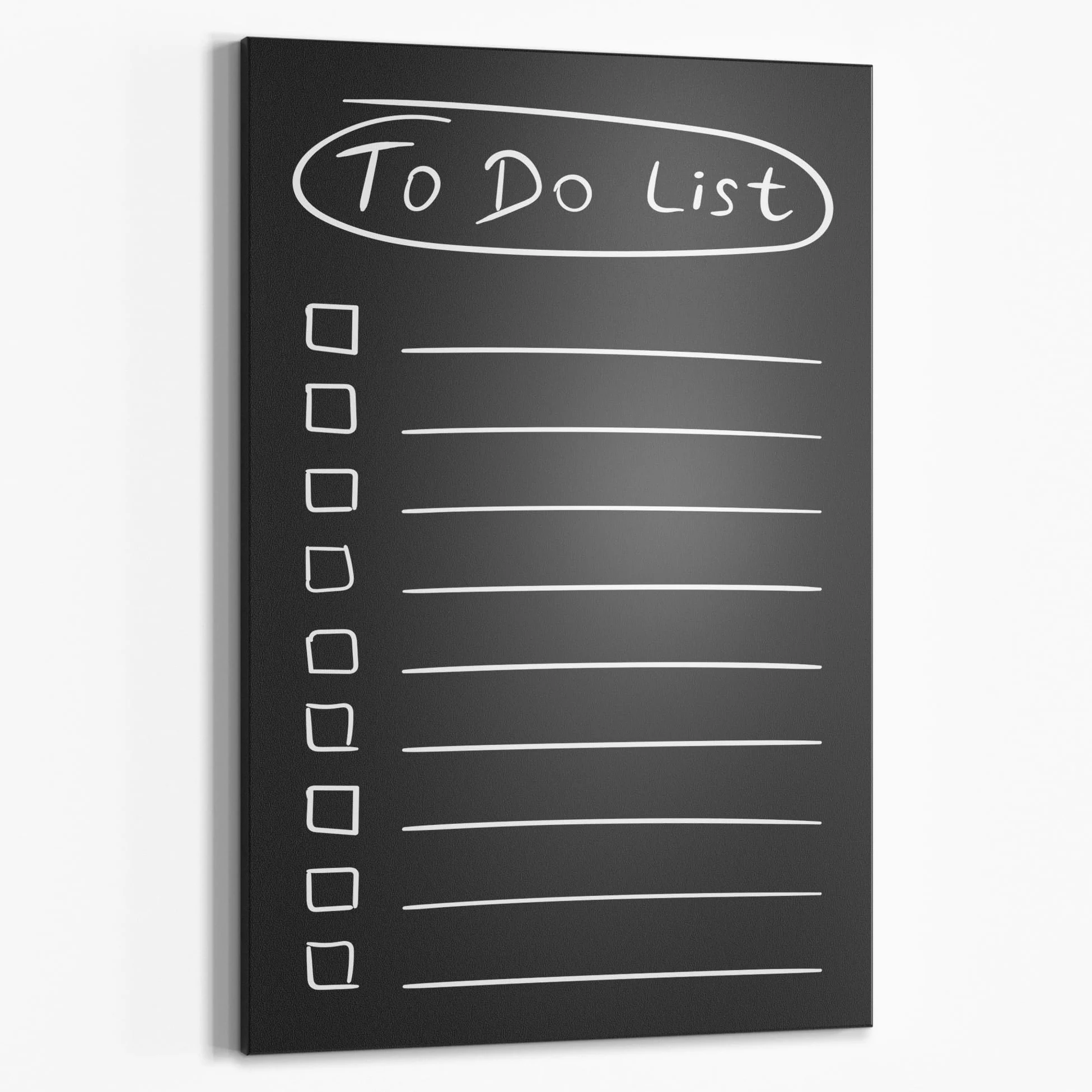 DEQORI Lavagna magnetica con stampa UV, motivo "Planner in stile lavagna" | Design rettangolare 40 x 60 cm | Lavagna in metallo a gesso scrivibile – Decorazione da parete per cucina, corridoio