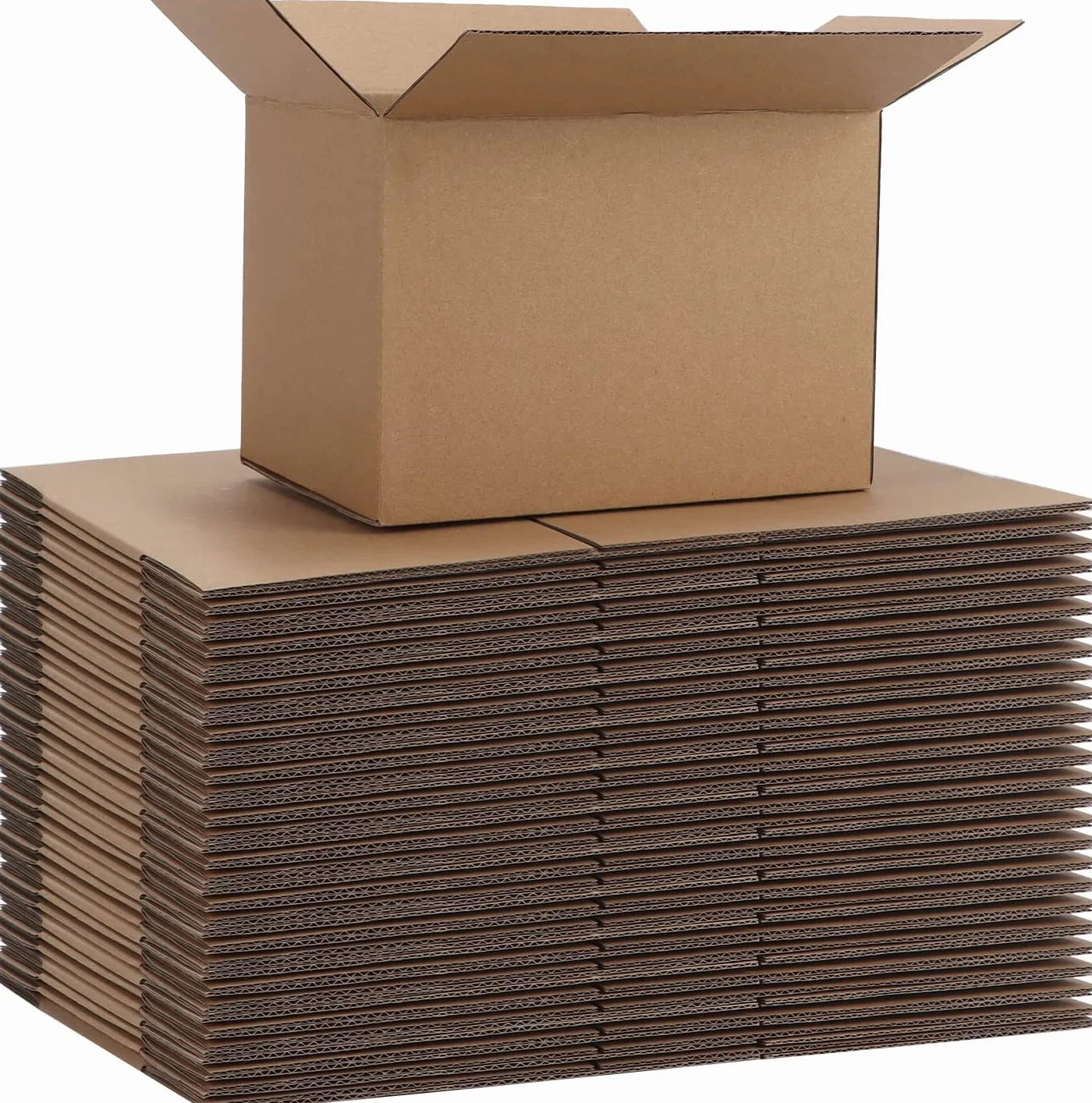HORLIMER Scatole di Cartone per Spedizione17.8x 12.7x12.7cm, Set 40 Marrone