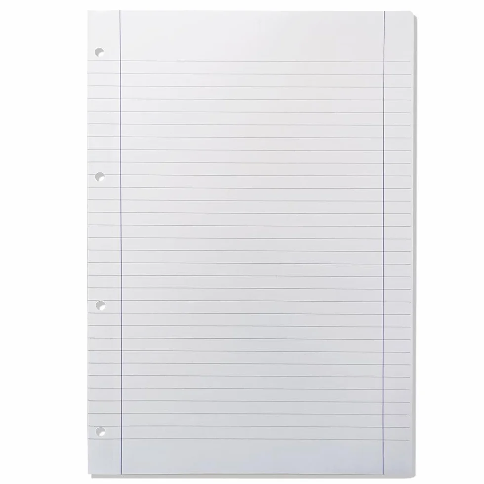 BM BeMore Bandup A4 Banda Rinforzata Rigatura C Righe Con Margini 40 Fogli Carta 90G/Mq