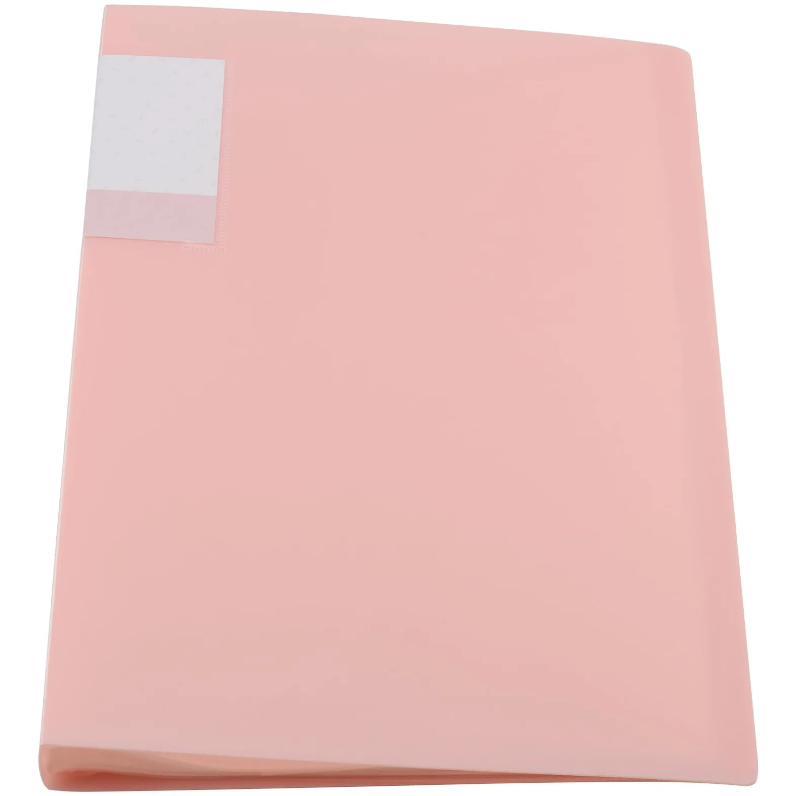 ZOENHOU 5 Cartelline Portadocumenti A4 con 60 Tasche in Plastica Trasparente, Portalistino per Ufficio, Blu Viola Rosa Beige Verde