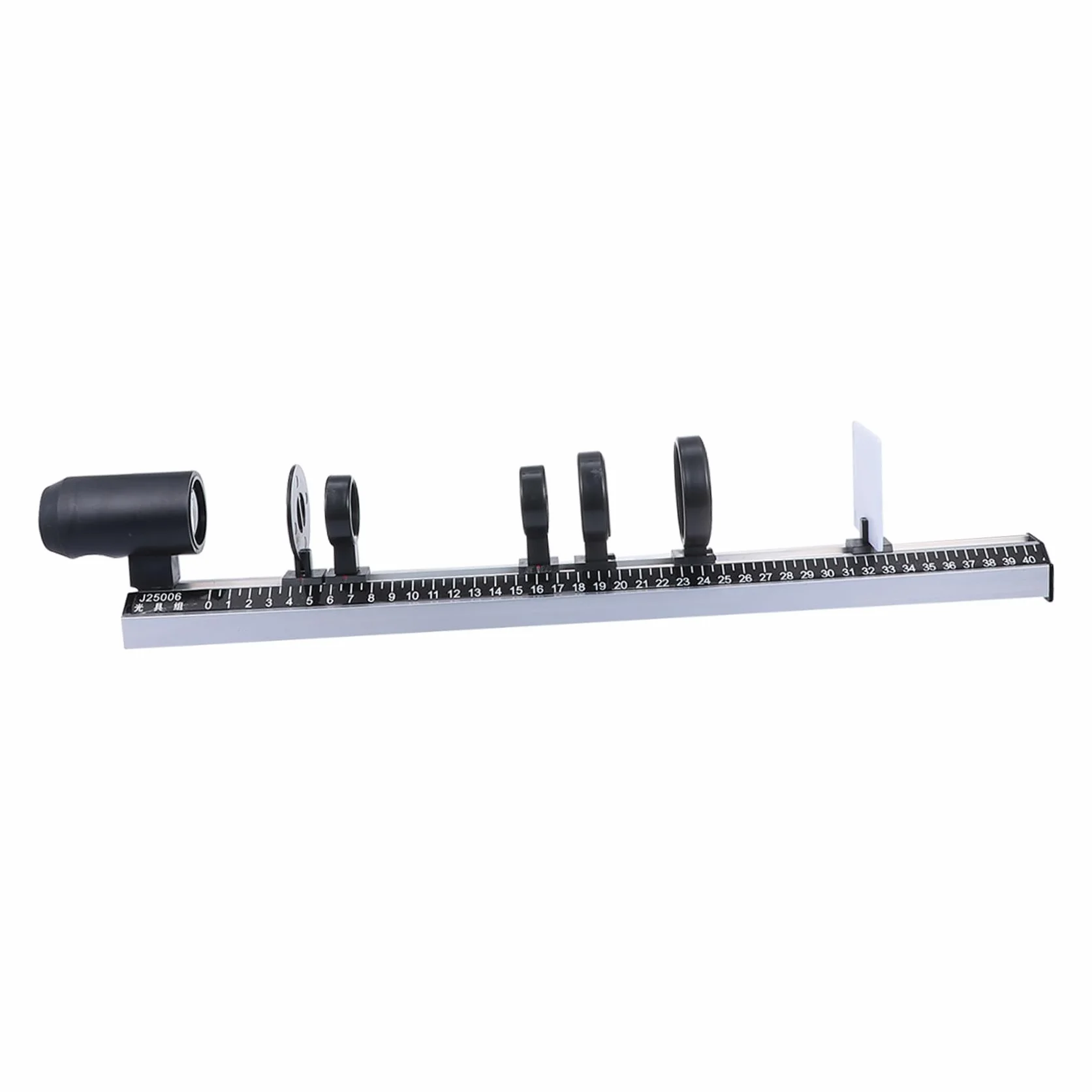 GLEAVI Set Ottica Didattica Kit Laboratorio Fisica Con Lenti Concave Convesse Specchio Ottico Strumenti Ottici Esperimenti Scientifici 19.7X3.1X2 Inch