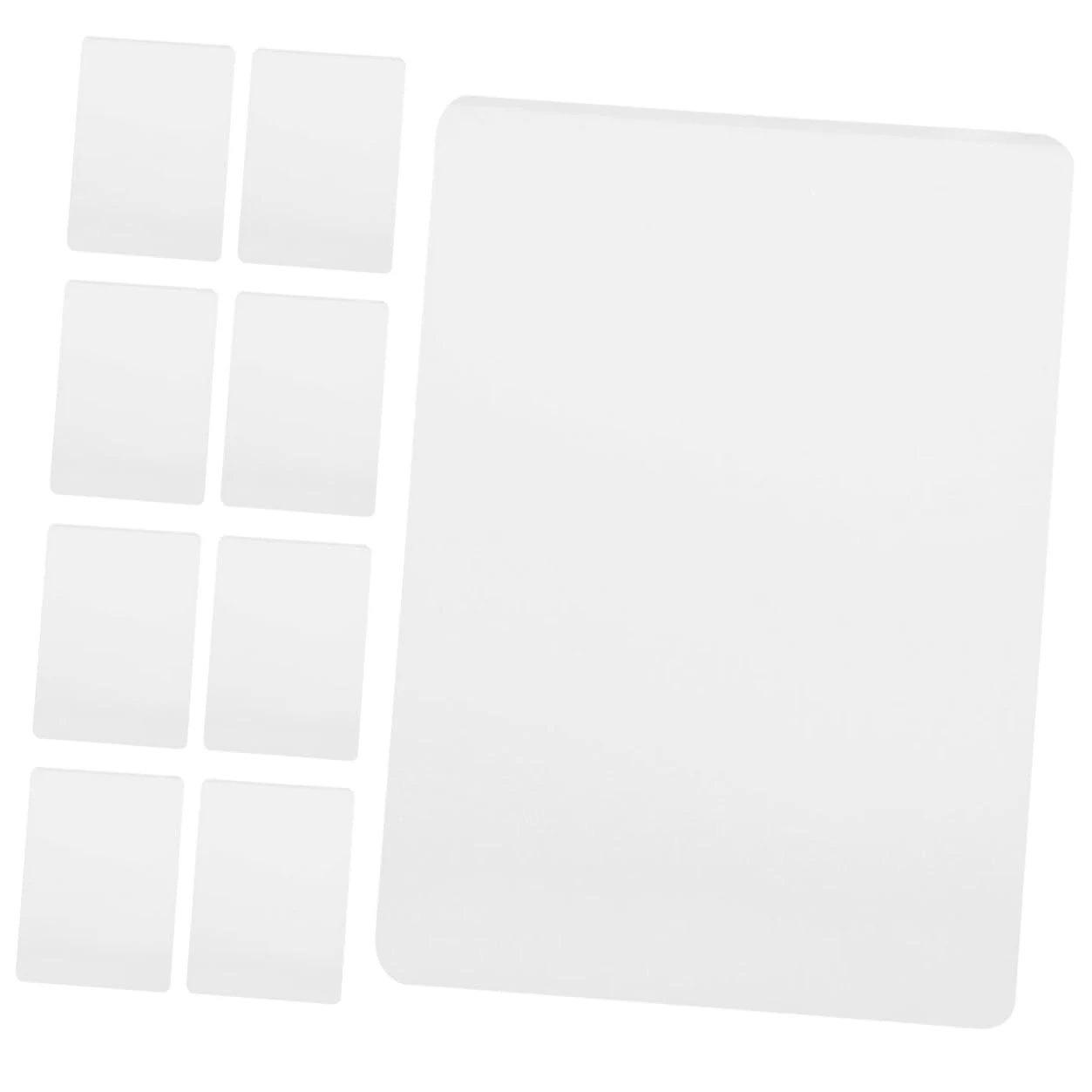 iplusmile 200fogli Pellicola Per Laminazione Termica Trasparenti Buste Laminate Autoadesive Protezione Contro Graffi e Pieghe Per Documenti e Foto