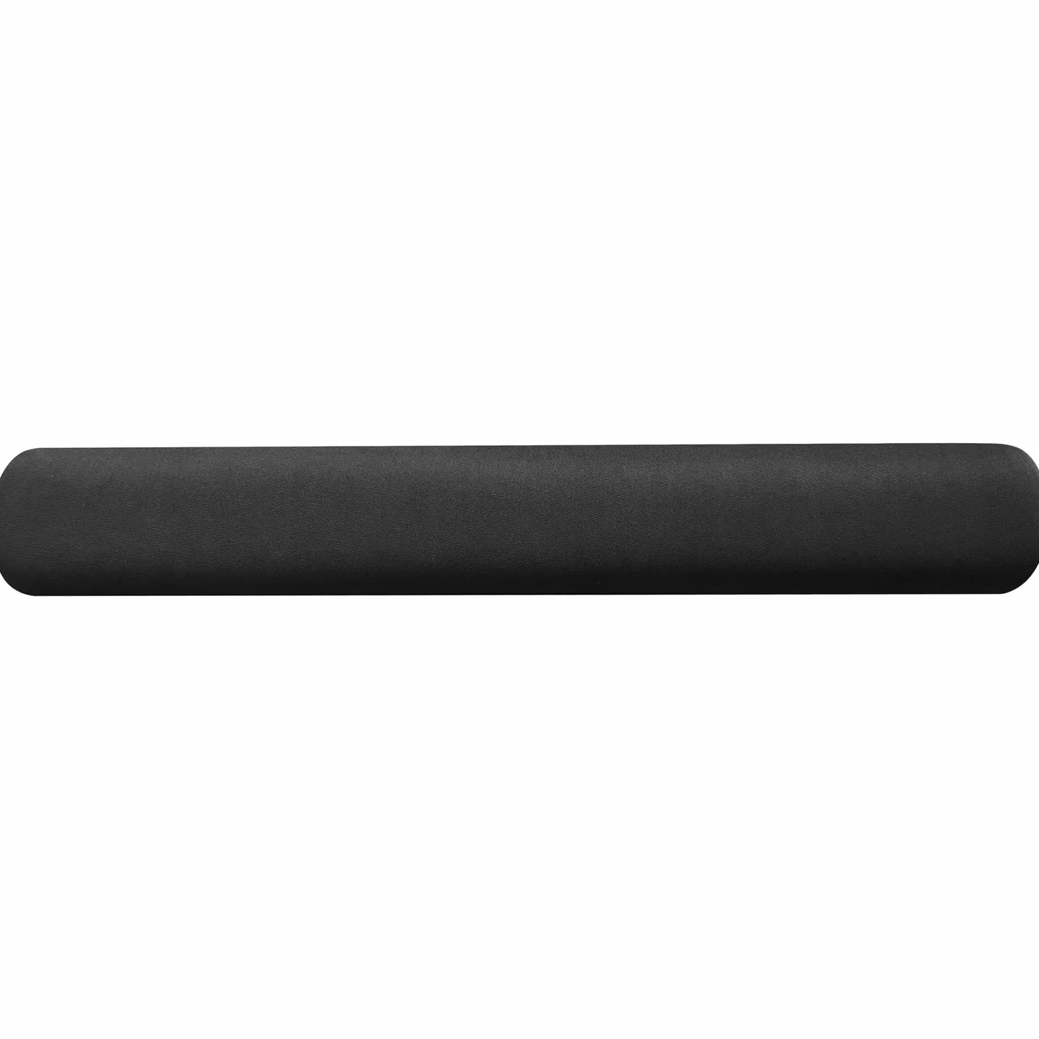 Compucessory 23717 - Cuscino poggiapolsi in gel, 19 cm x 2-7/8" x 3/4", nero